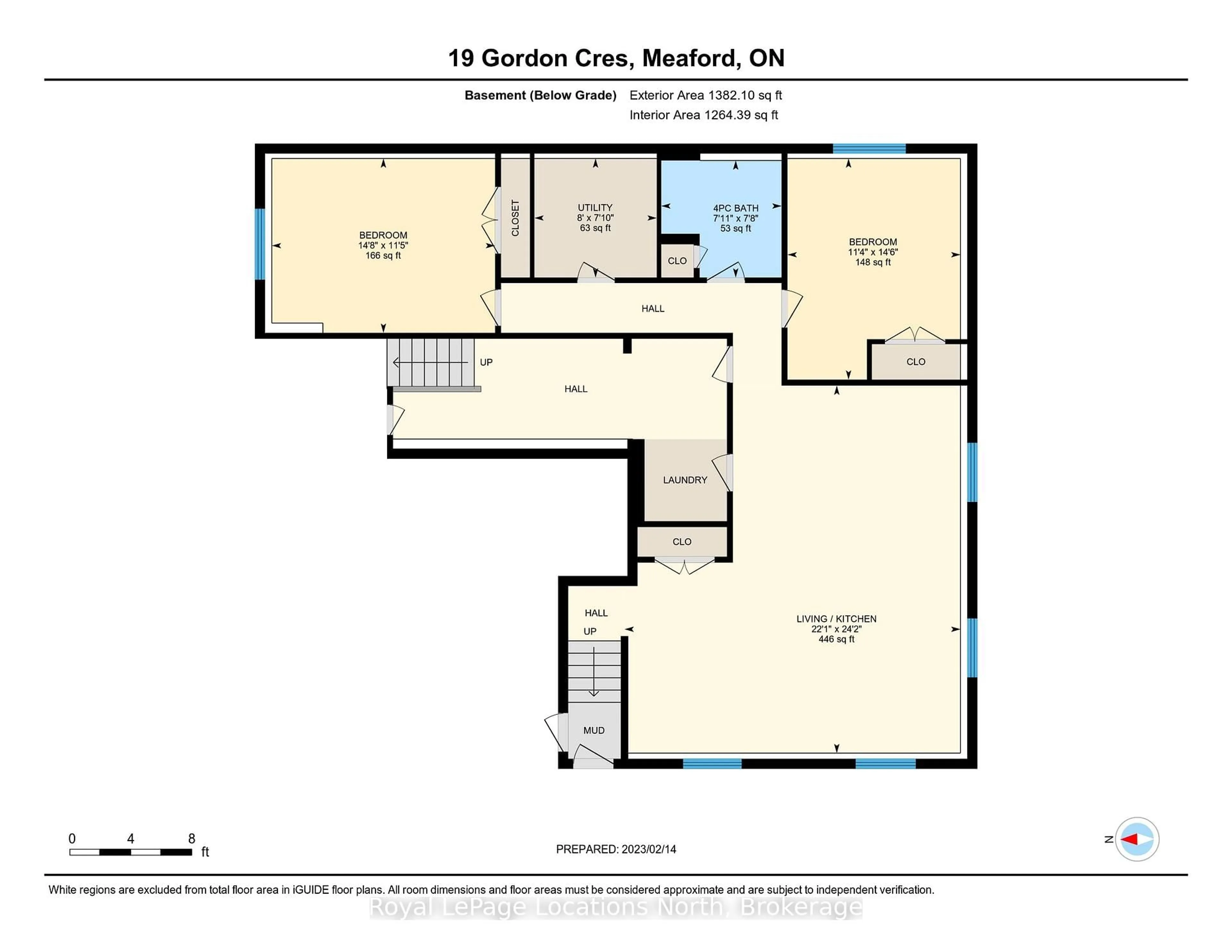 Floor plan for 19 Gordon Cres, Meaford Ontario N4L 1C7