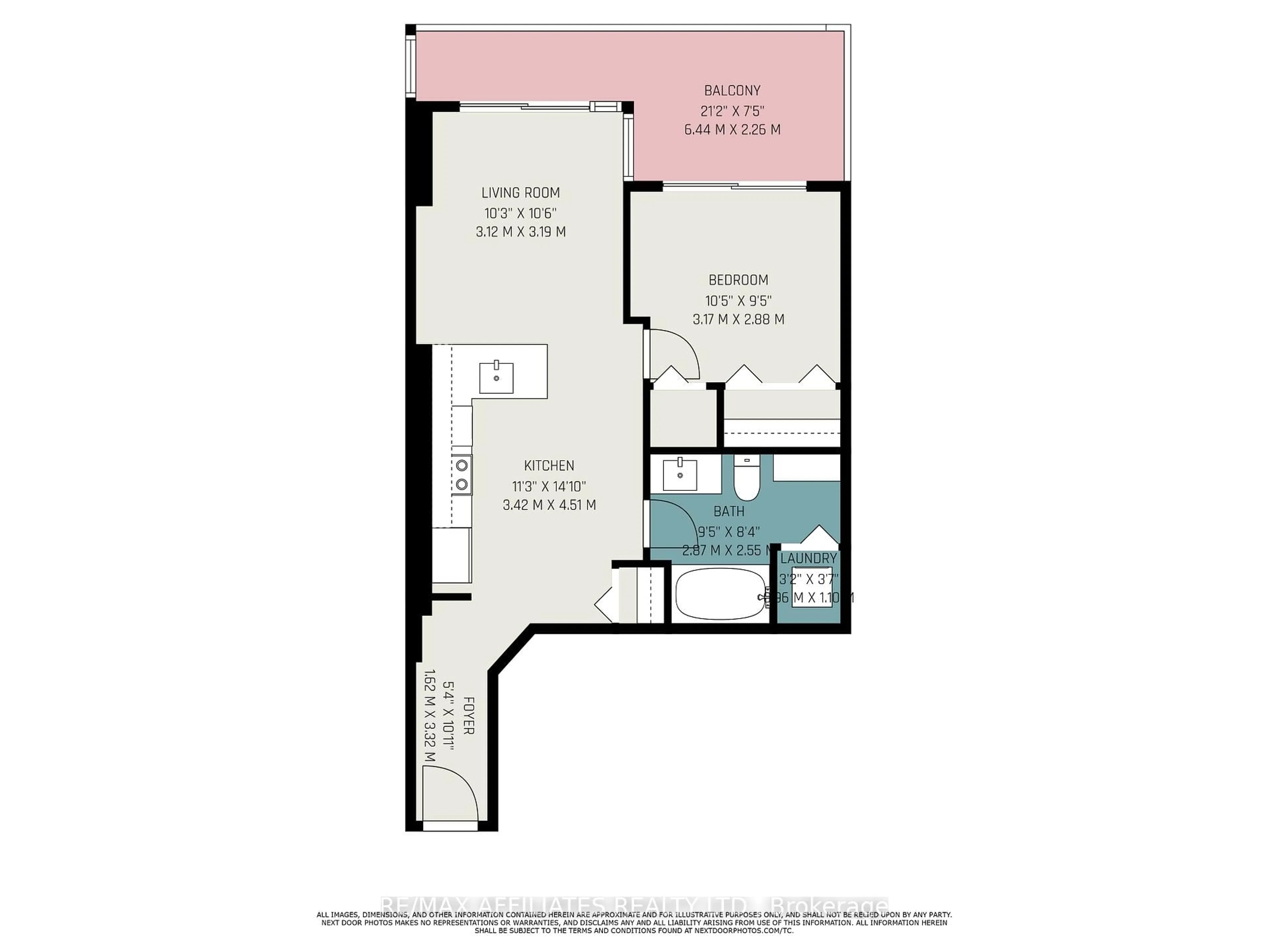 Floor plan for 200 Inlet Private #1207, Ottawa Ontario K4A 5H3