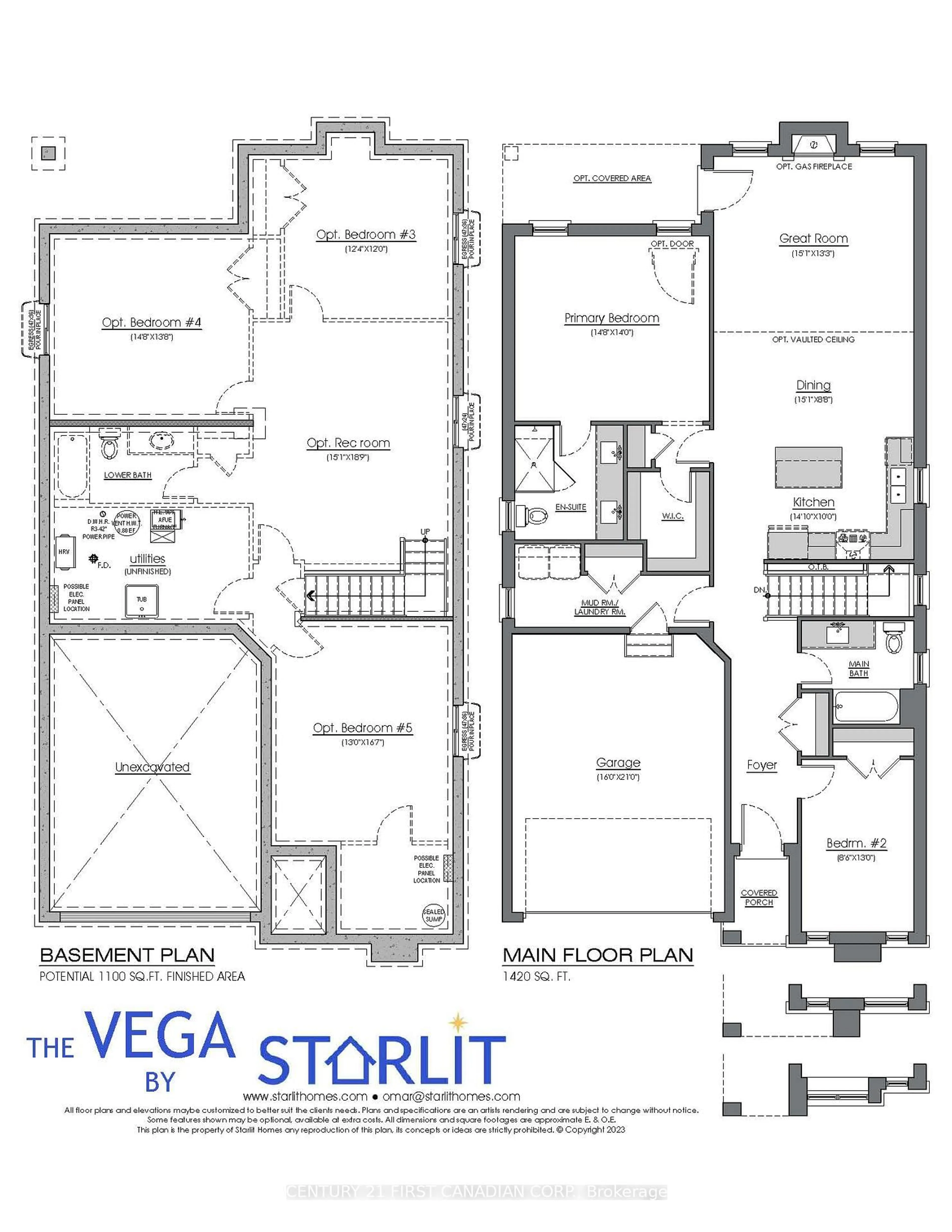 Floor plan for 13 Sheldabren St, North Middlesex Ontario N0M 1A0