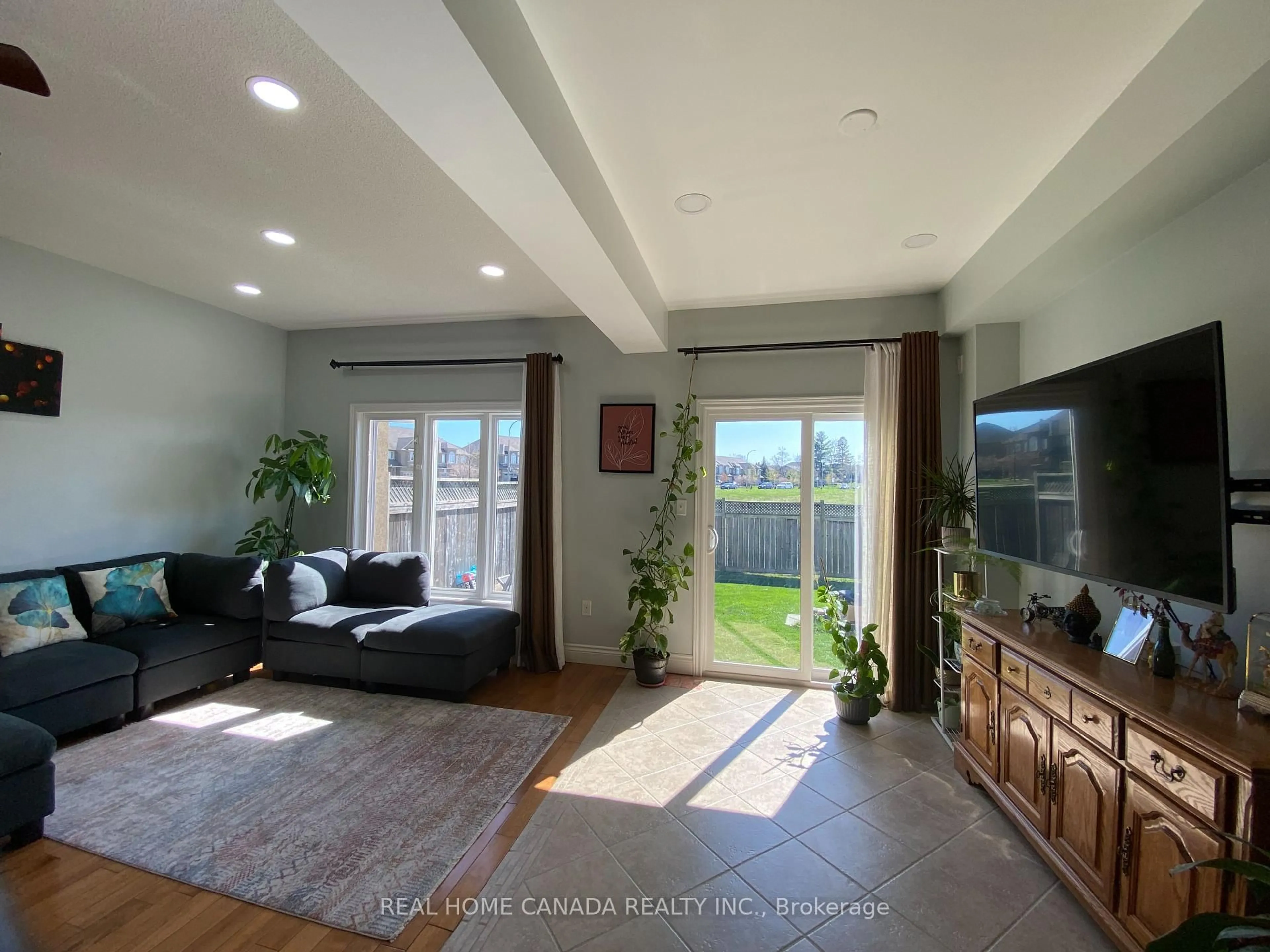 Living room with furniture, unknown for 370 Stonehenge Dr #2, Hamilton Ontario L9K 0H9