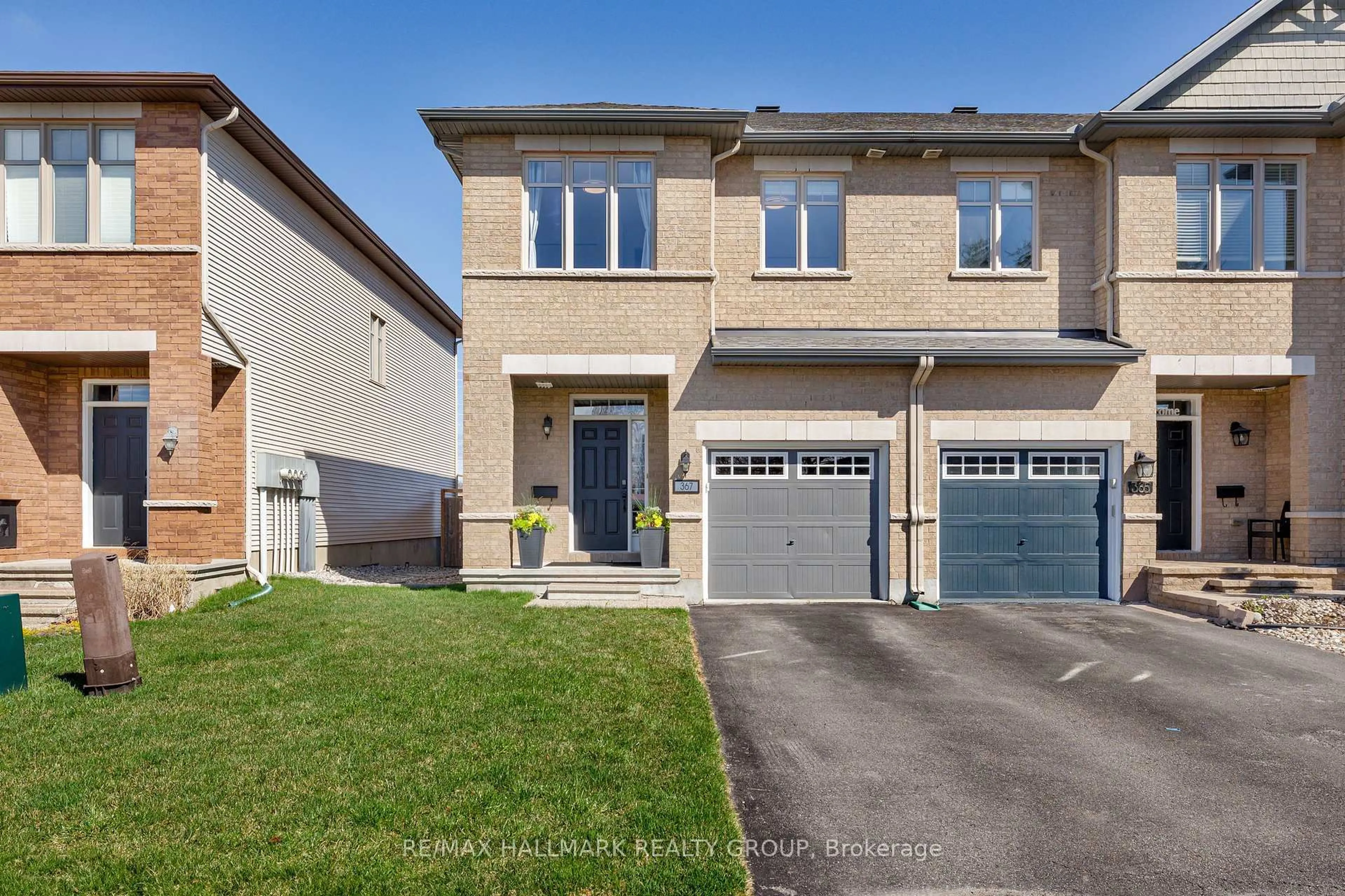 Home with brick exterior material, street for 367 Trailsedge Way, Ottawa Ontario K1W 0G7