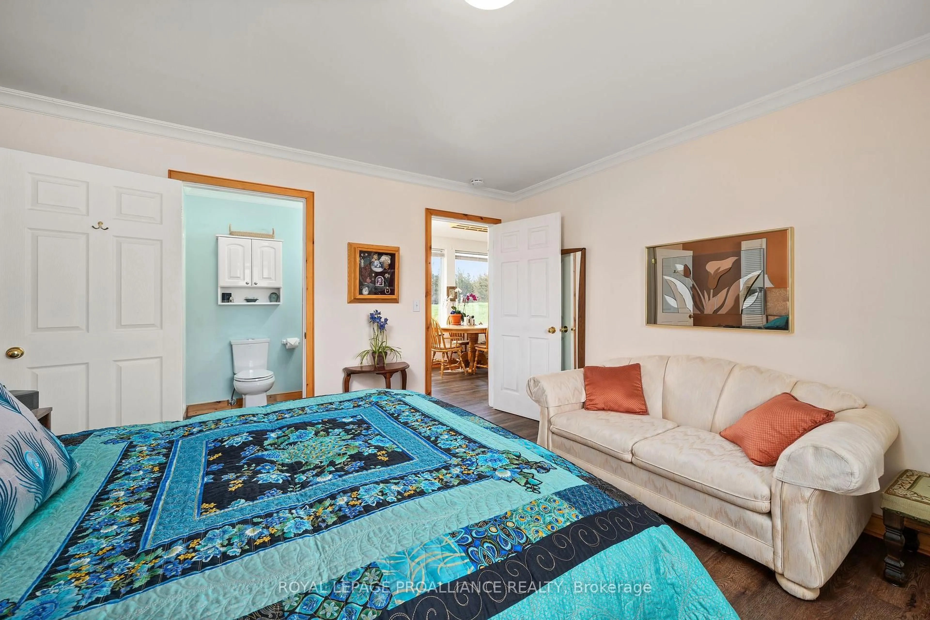 Bedroom with bed, unknown for 2508 County Rd 7 Rd, Prince Edward County Ontario K0K 2T0