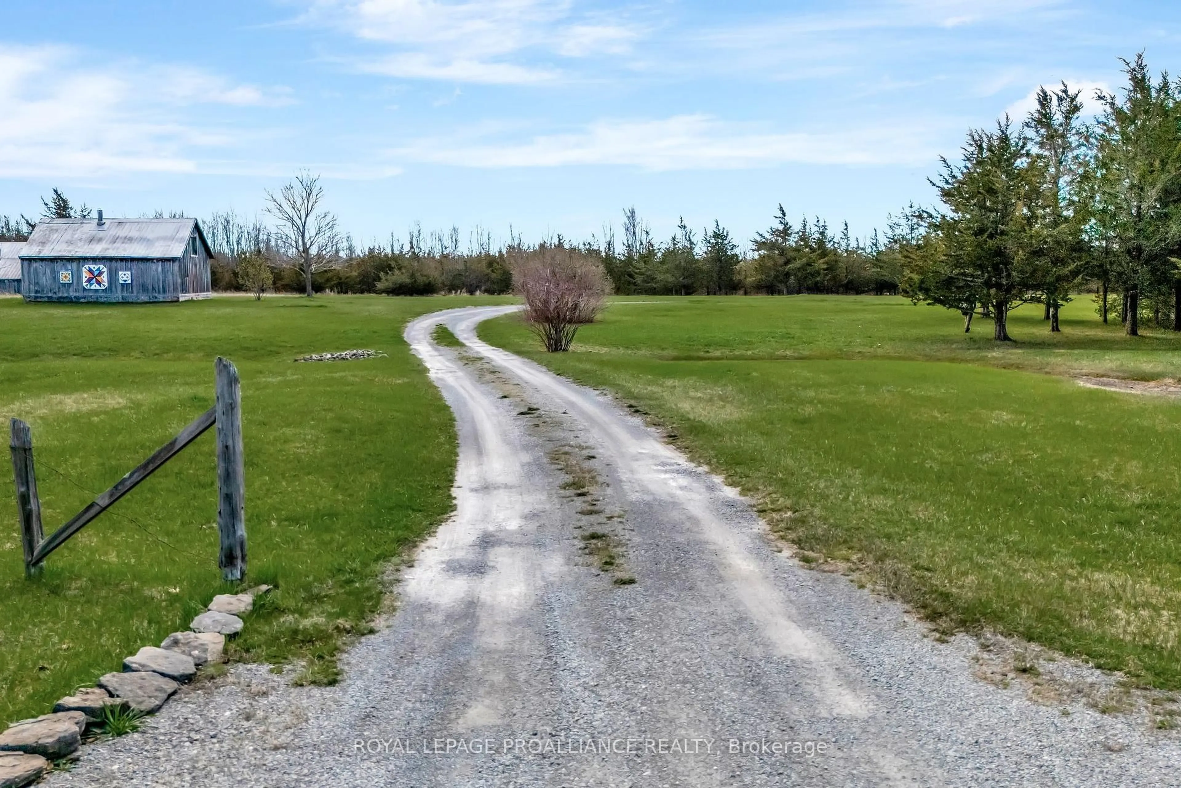 A pic from outside/outdoor area/front of a property/back of a property/a pic from drone, street for 2508 County Rd 7 Rd, Prince Edward County Ontario K0K 2T0