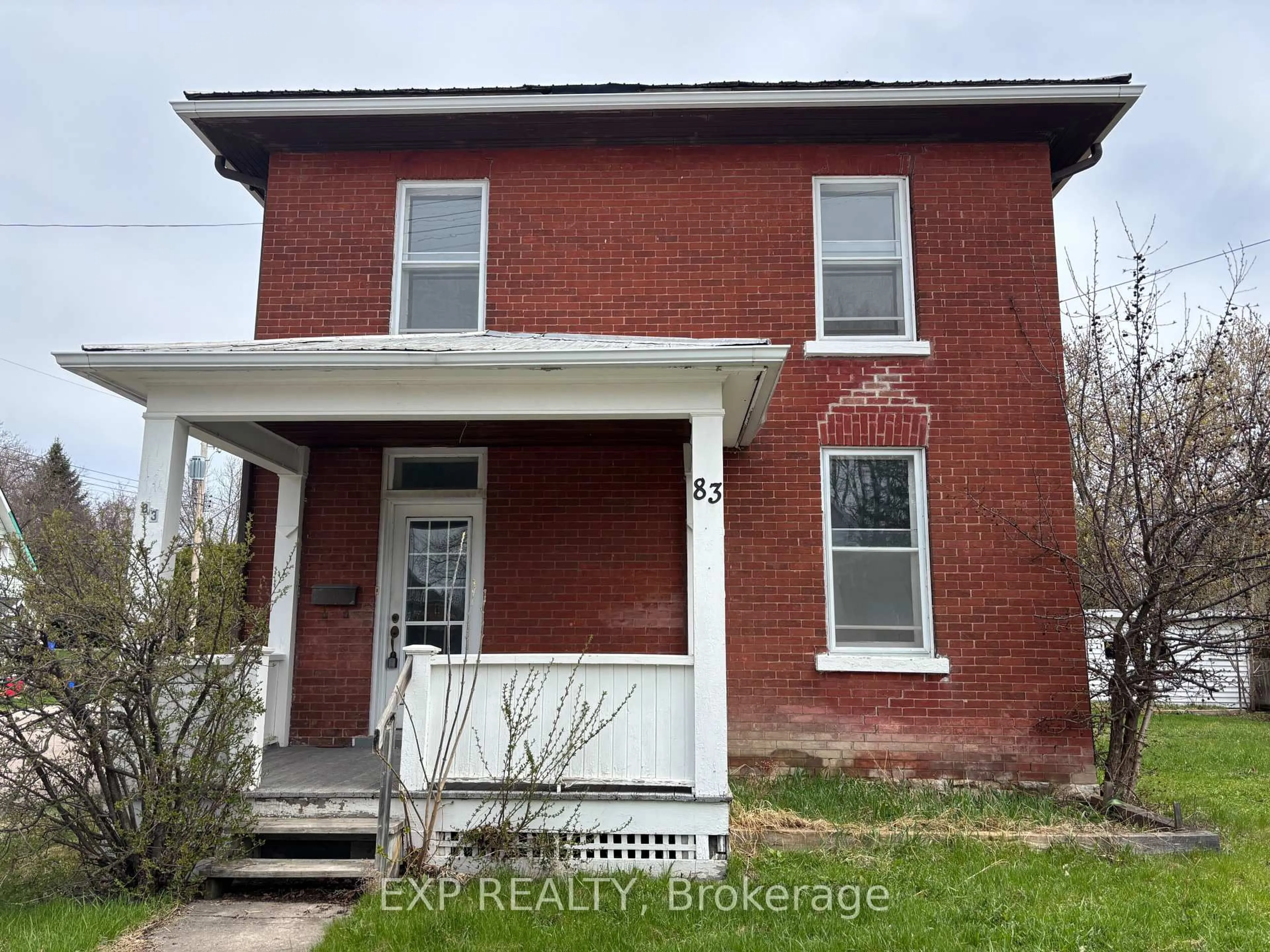 Home with brick exterior material, street for 83 Queen St, Renfrew Ontario K7V 2A8