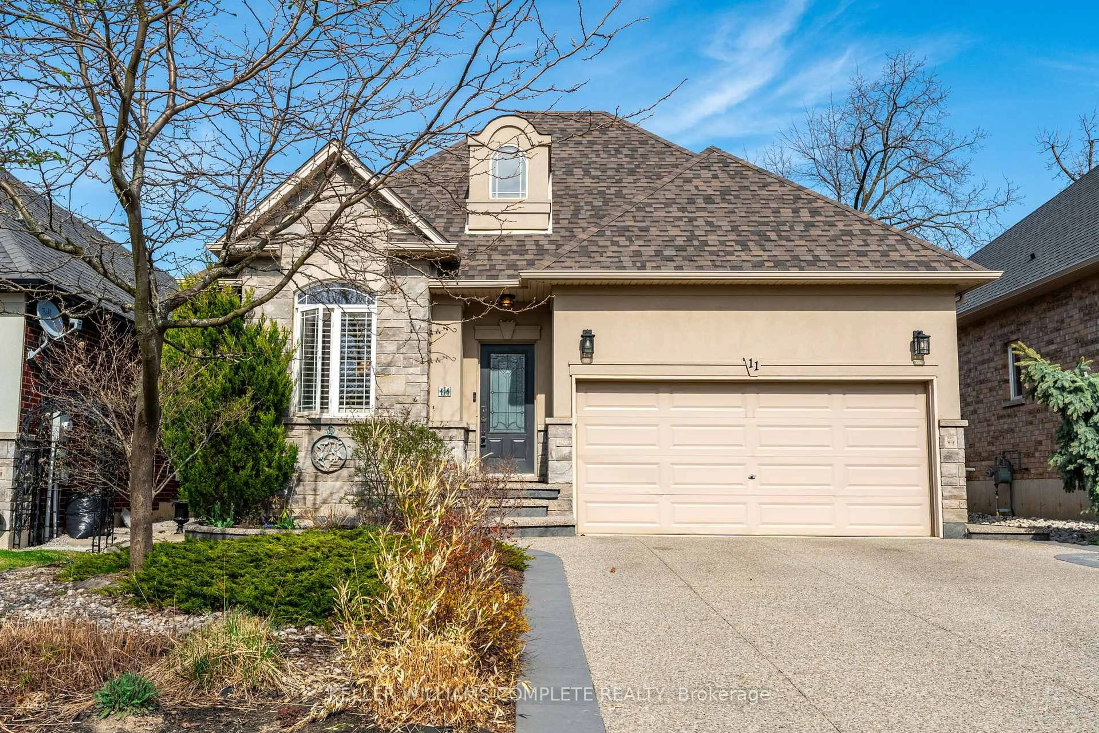 Home with brick exterior material, street for 11 O'Leary Dr, Hamilton Ontario L9K 0B5