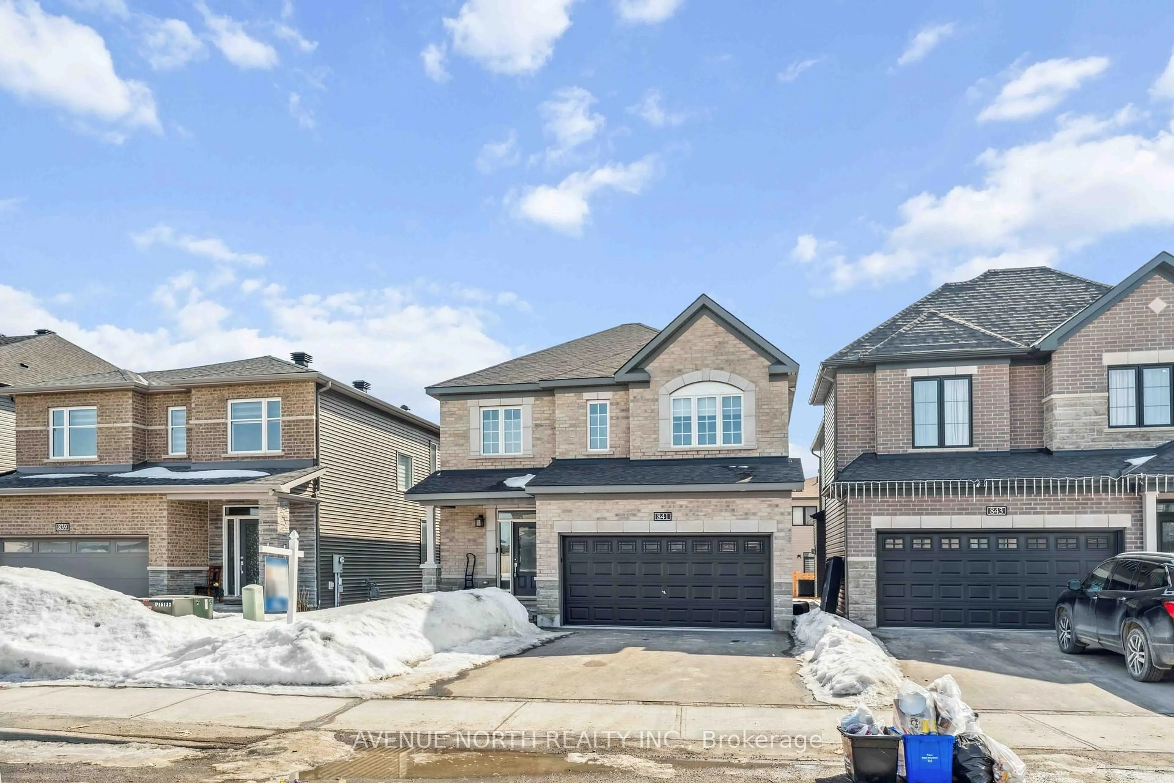 Home with brick exterior material, street for 841 Cappamore Dr, Ottawa Ontario K2J 7C3