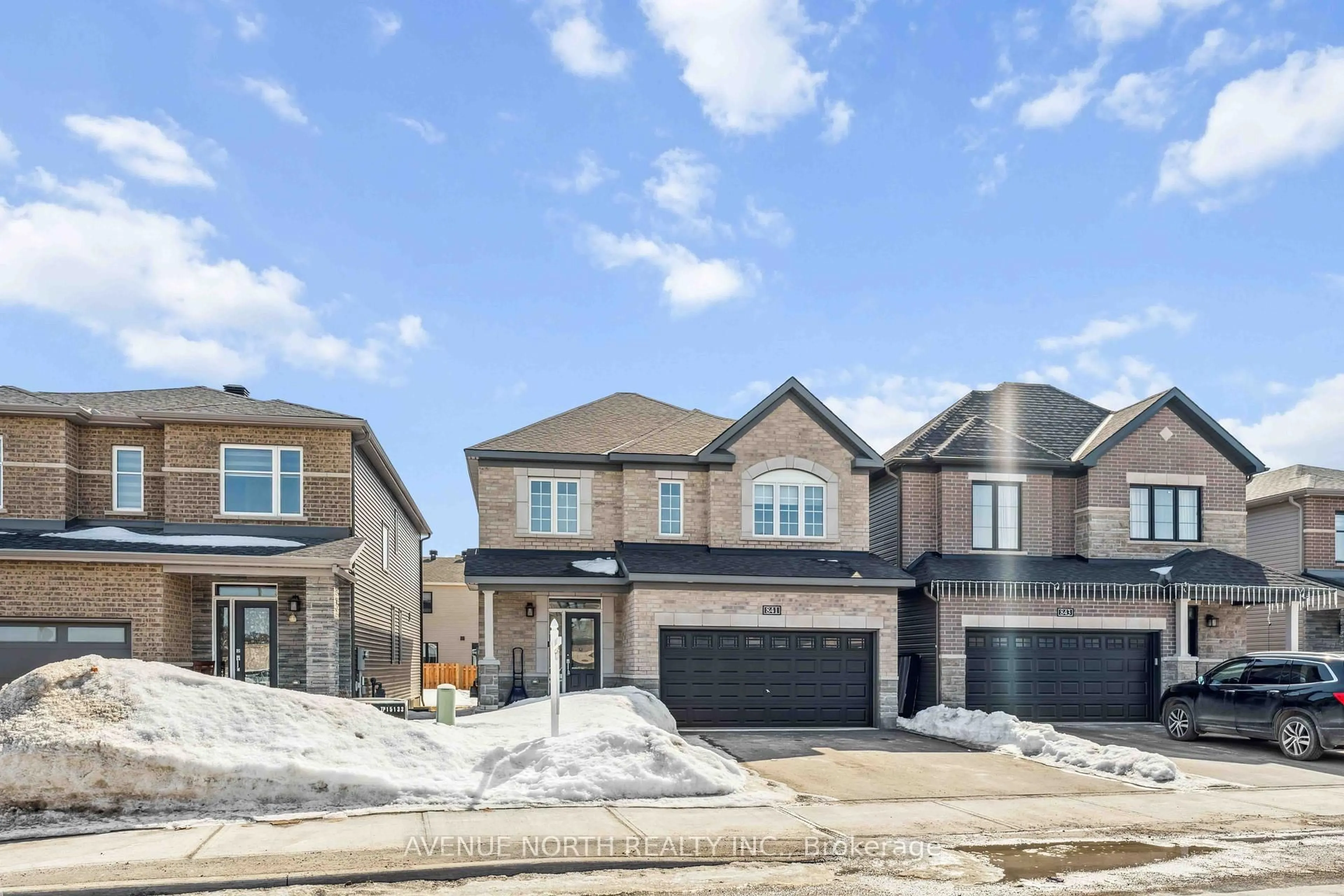 Home with brick exterior material, street for 841 Cappamore Dr, Ottawa Ontario K2J 7C3