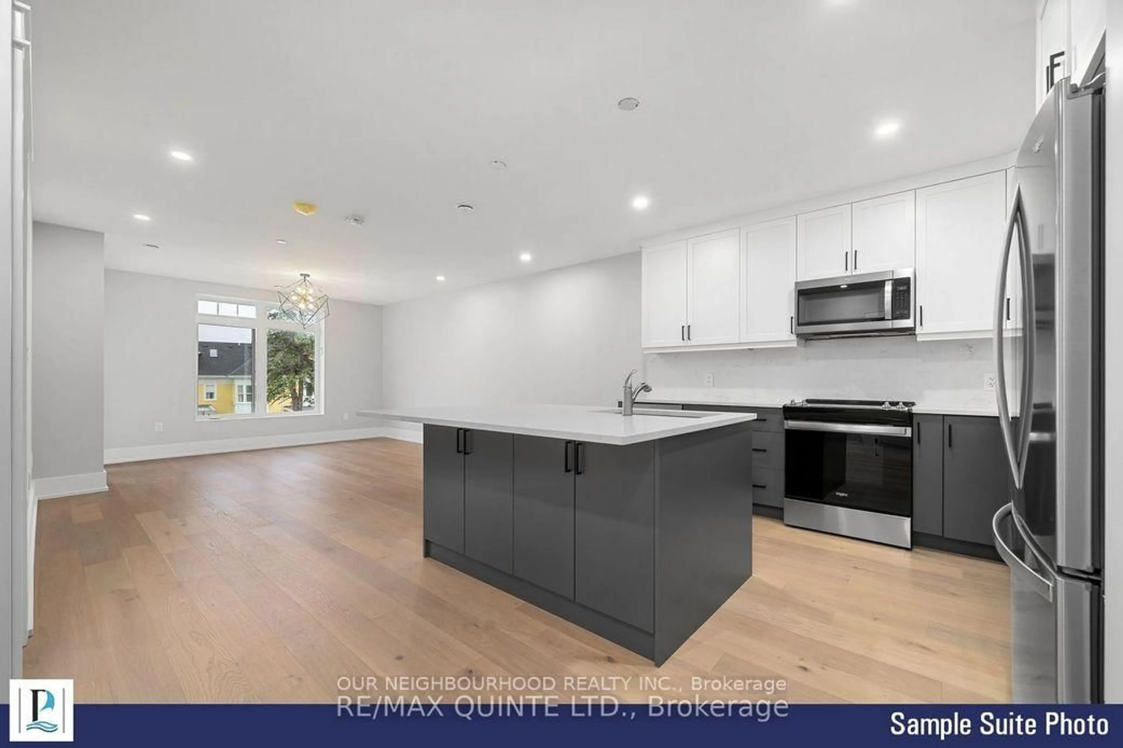 Open concept kitchen, unknown for 12 Clara Dr #401, Prince Edward County Ontario K0K 2T0