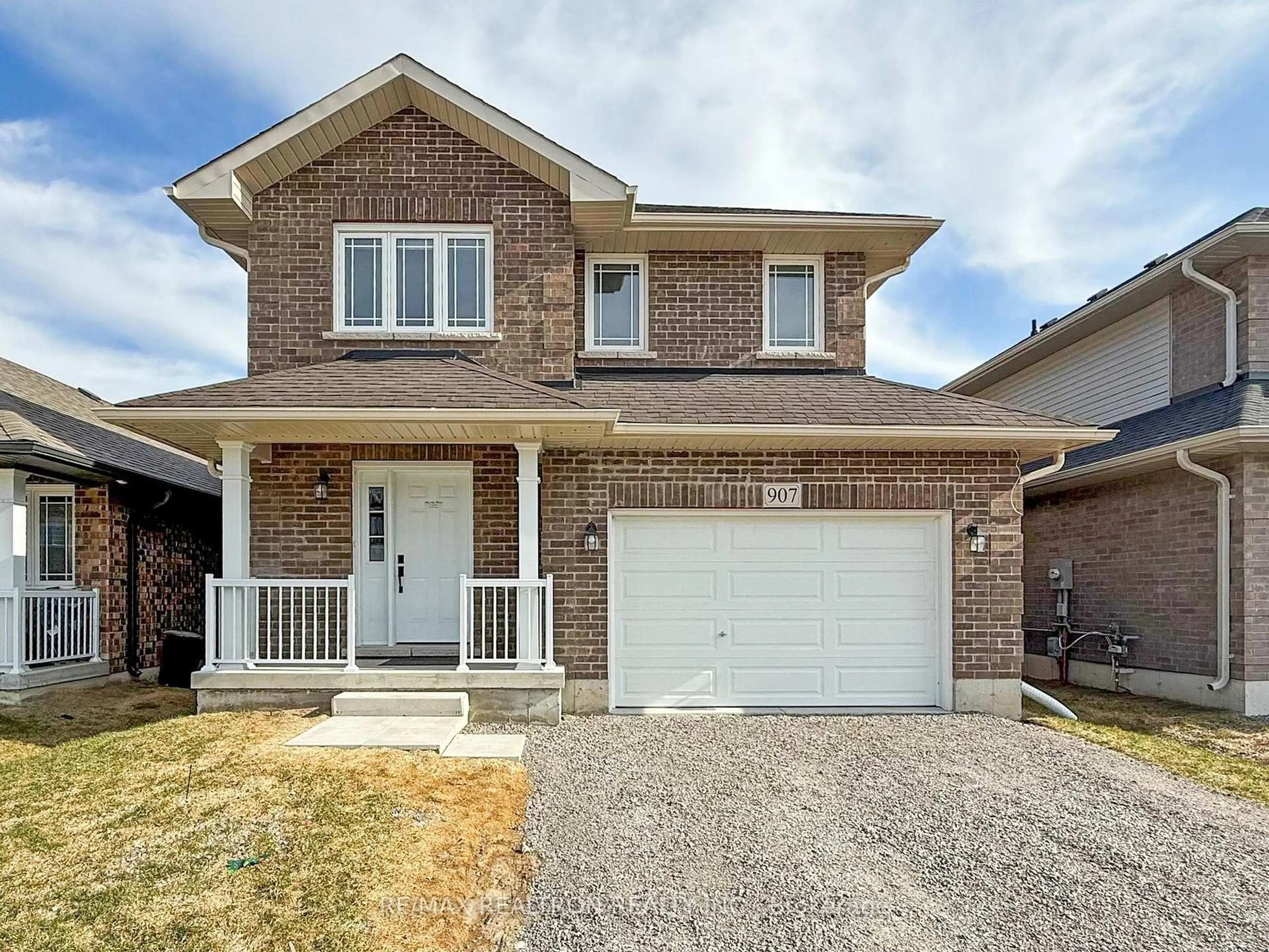 Home with brick exterior material, street for 907 Bamford Terr, Peterborough North Ontario K9K 0H3