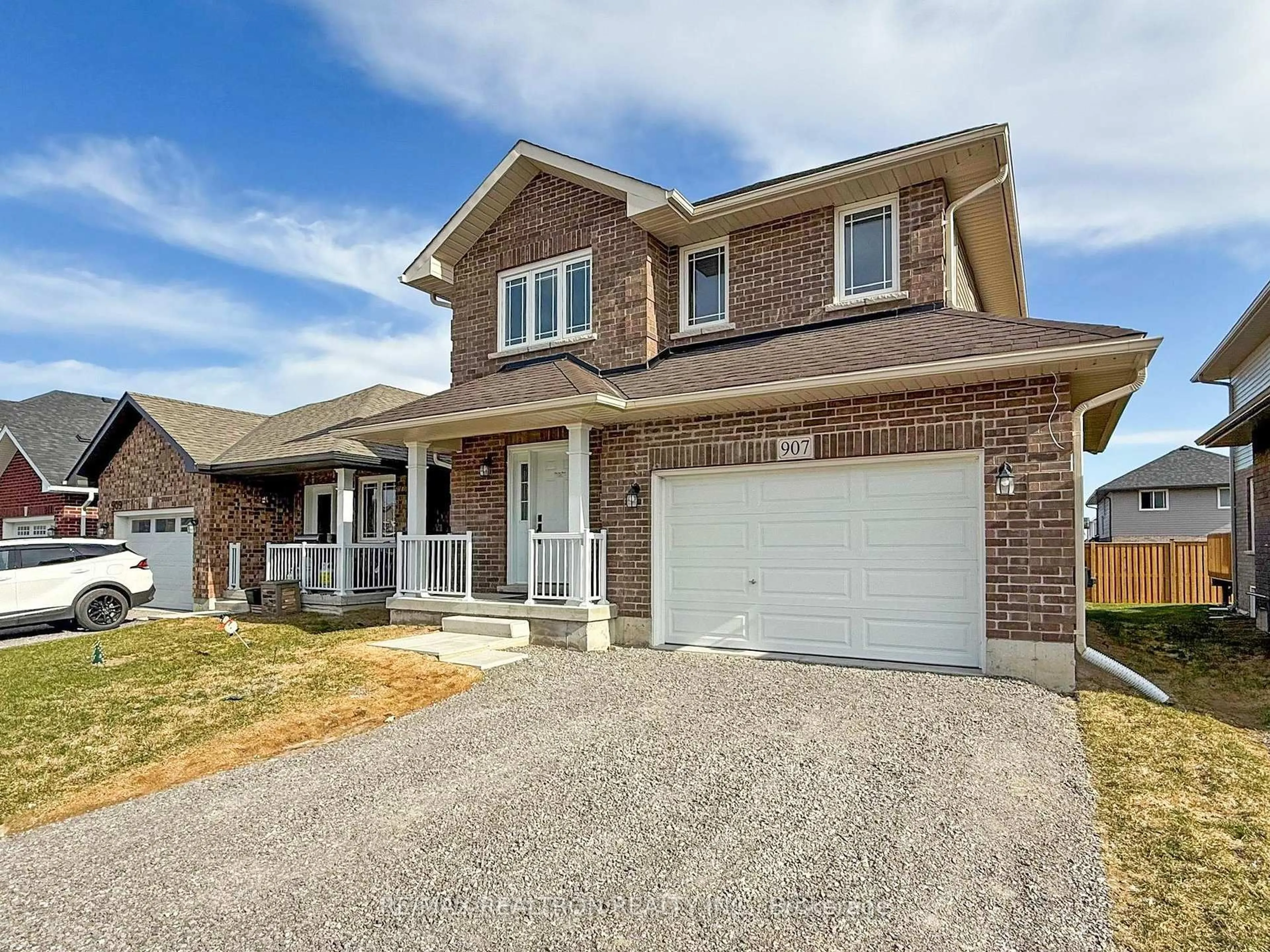 Home with brick exterior material, street for 907 Bamford Terr, Peterborough North Ontario K9K 0H3