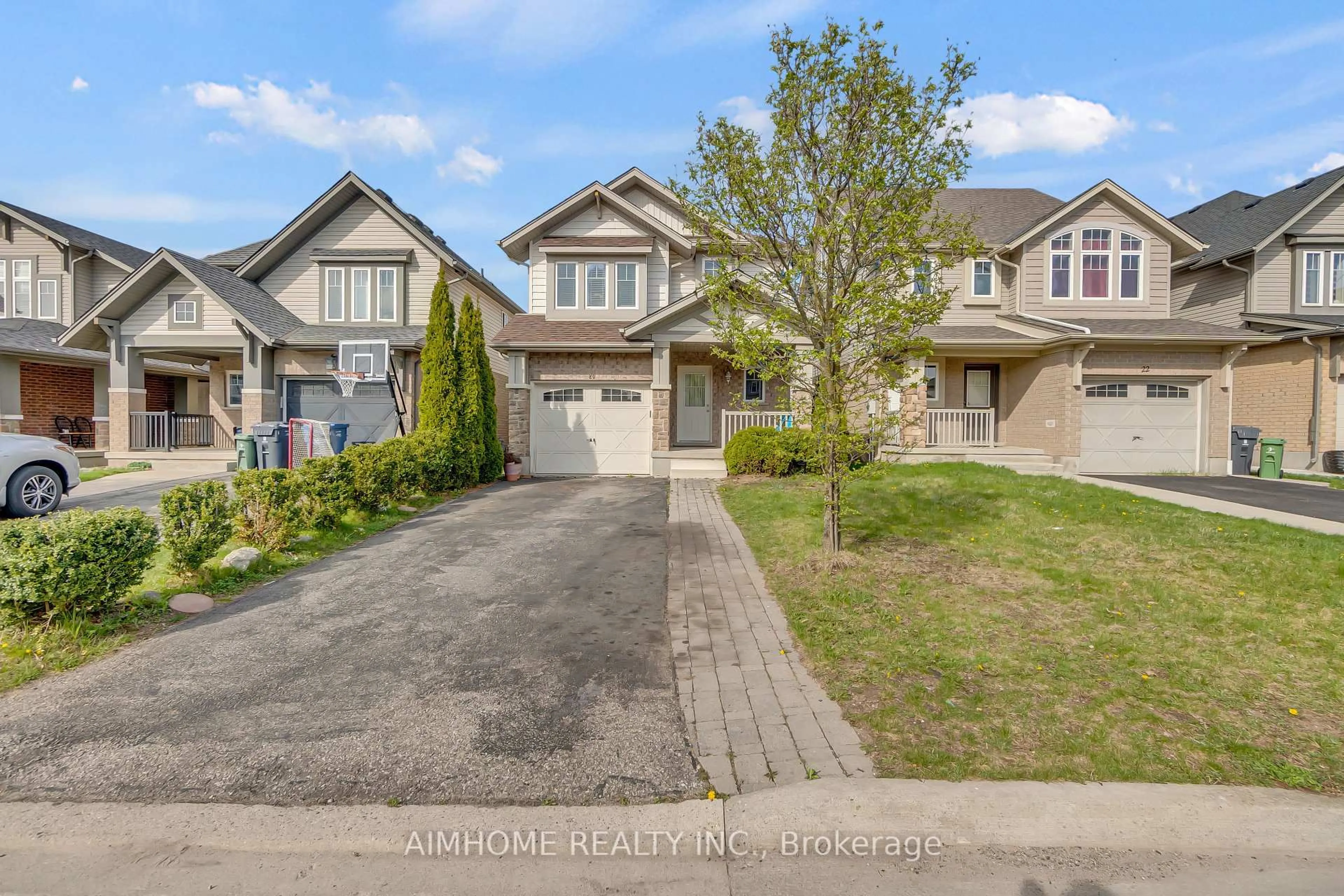 A pic from outside/outdoor area/front of a property/back of a property/a pic from drone, street for 20 Wilkie Cres, Guelph Ontario N1L 0B1
