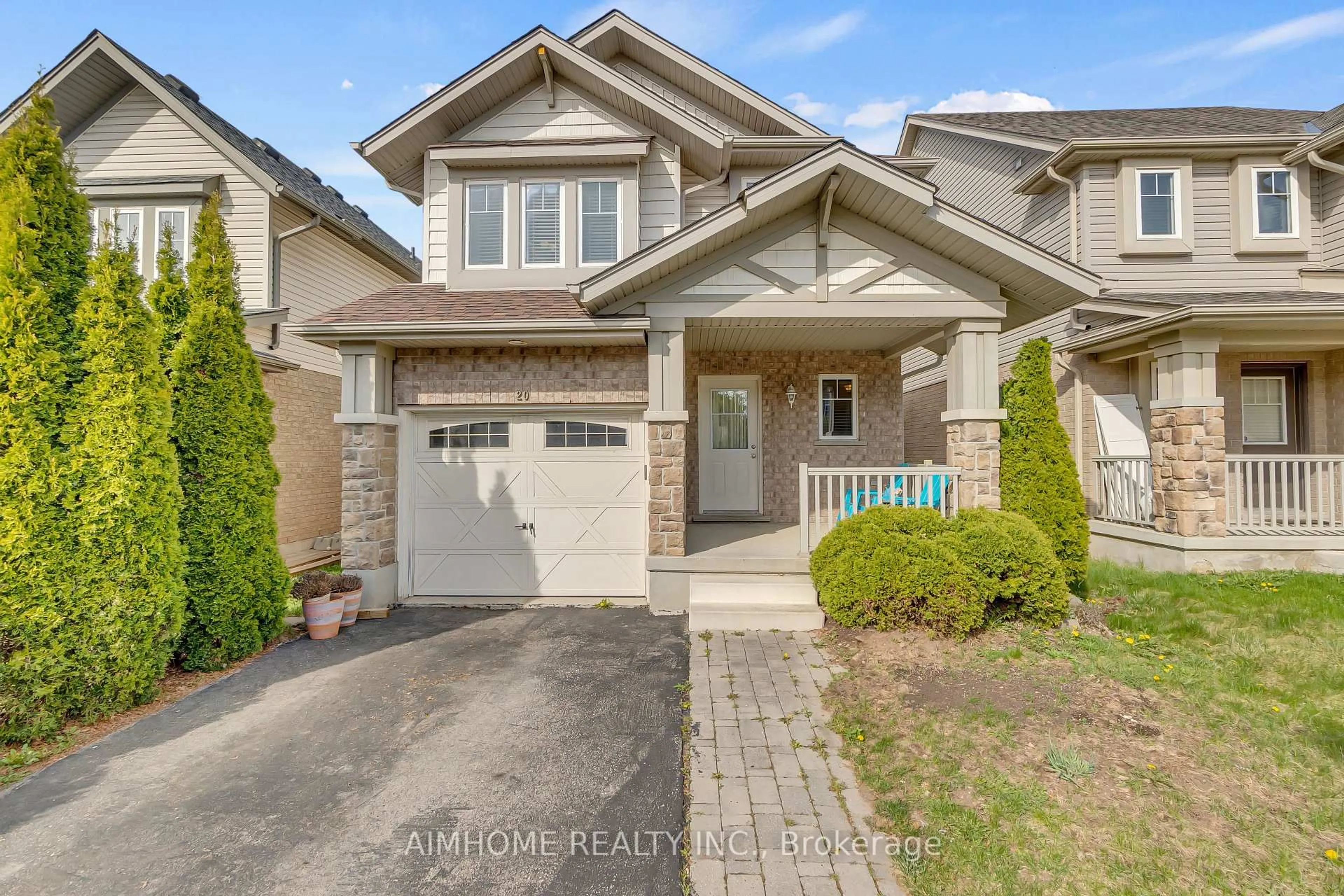 Home with brick exterior material, street for 20 Wilkie Cres, Guelph Ontario N1L 0B1
