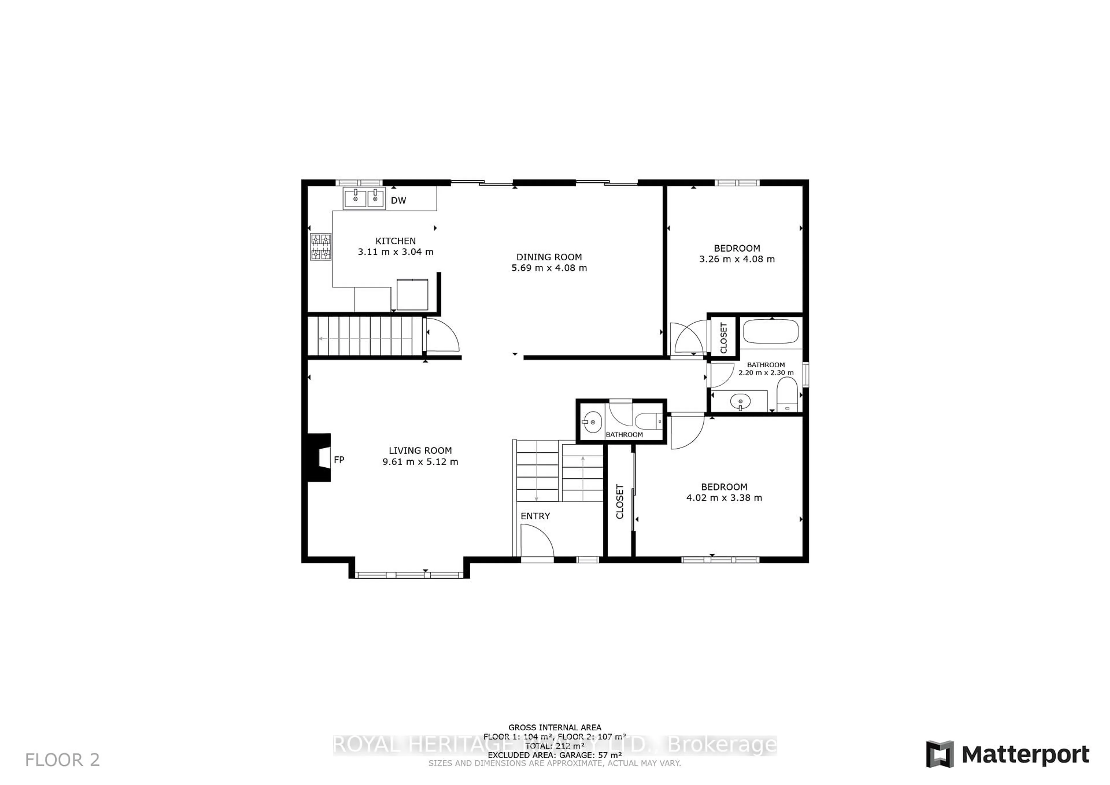 Floor plan for 64 Blue Water Ave, Kawartha Lakes Ontario K9V 0K6