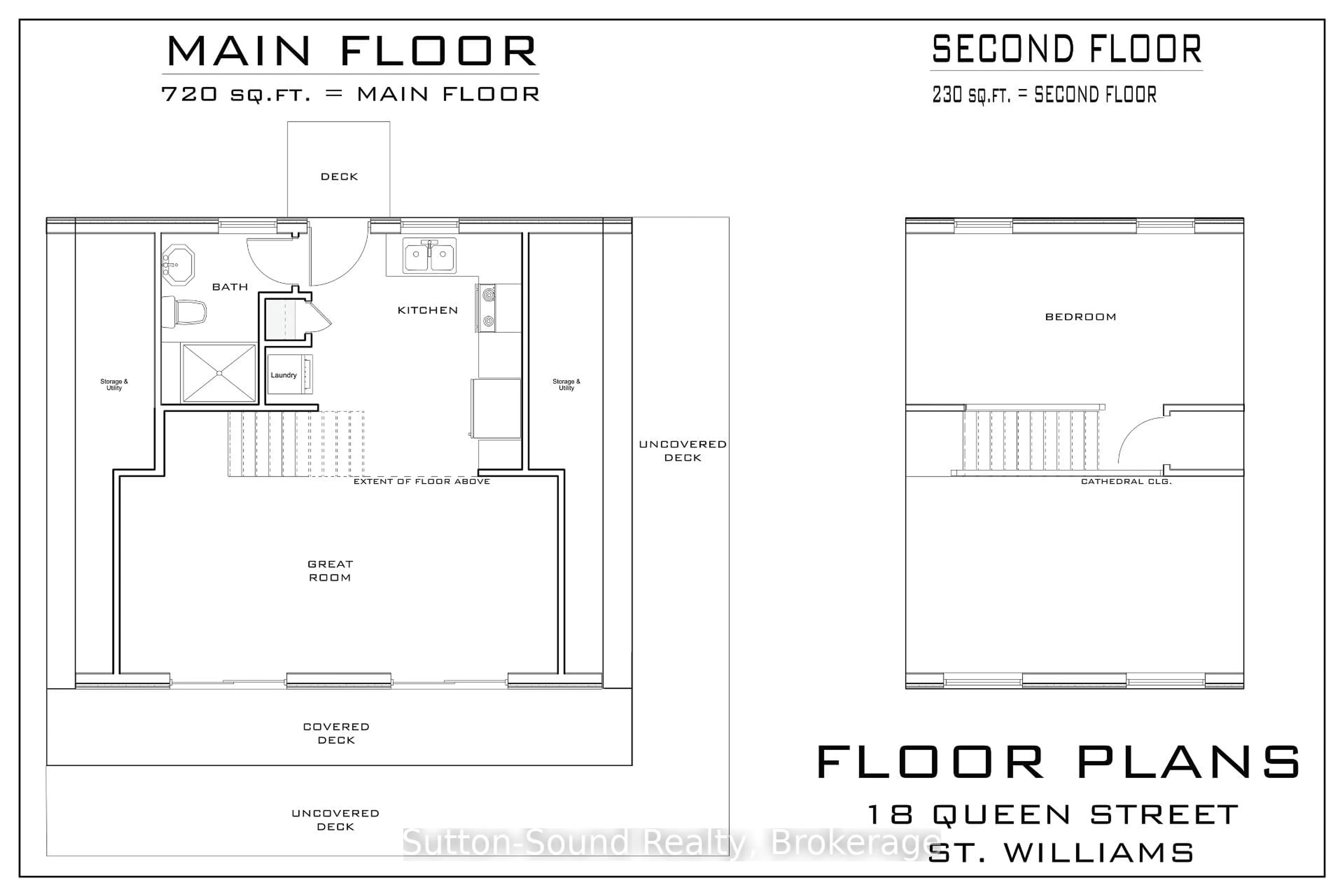 Floor plan for 18 Queen St, Norfolk Ontario N0E 1P0