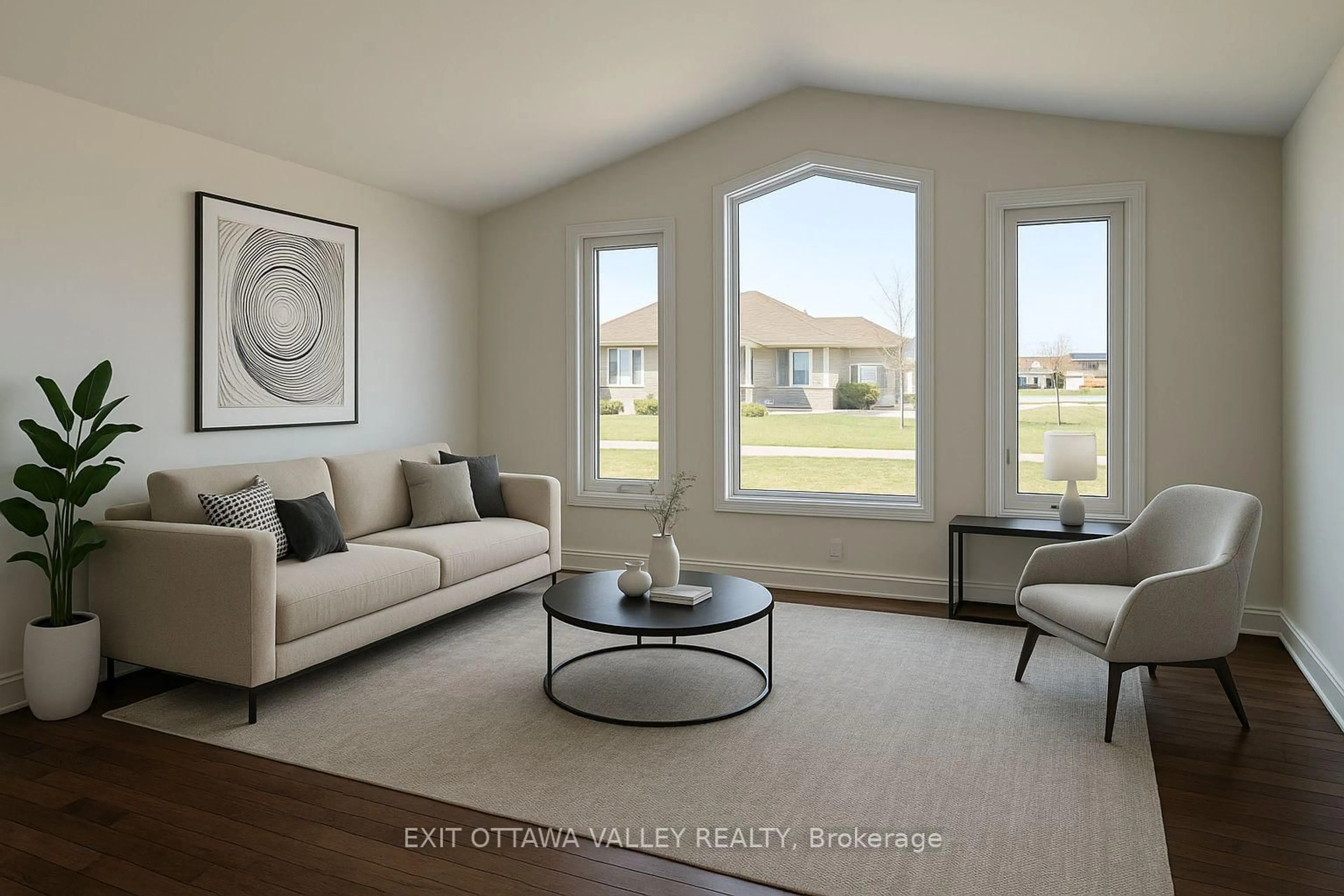 Living room with furniture, unknown for 2059 Sandstone Cres, Petawawa Ontario K8H 0B2