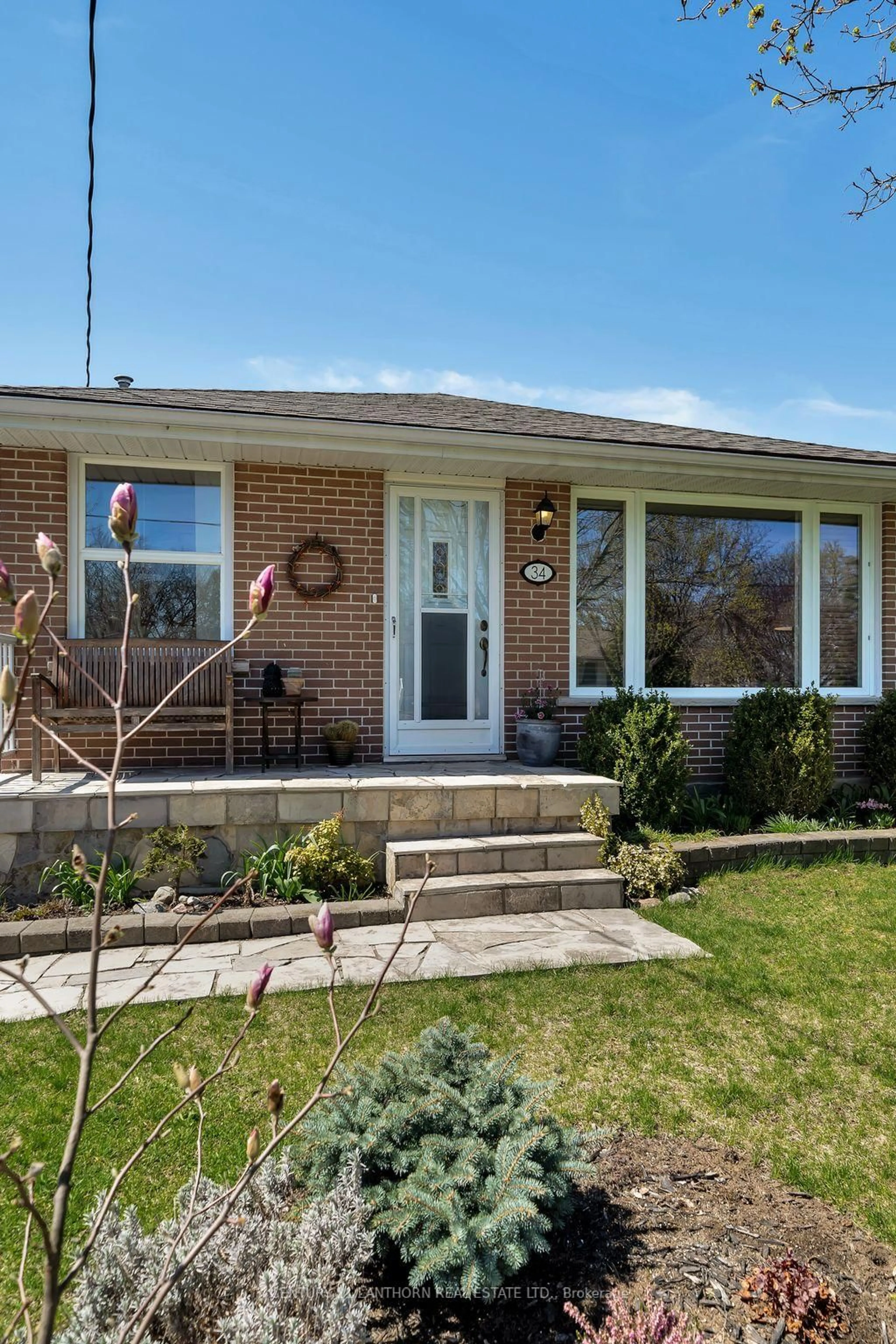 Home with brick exterior material, street for 34 Harvest Cres, Belleville Ontario K8P 4M3