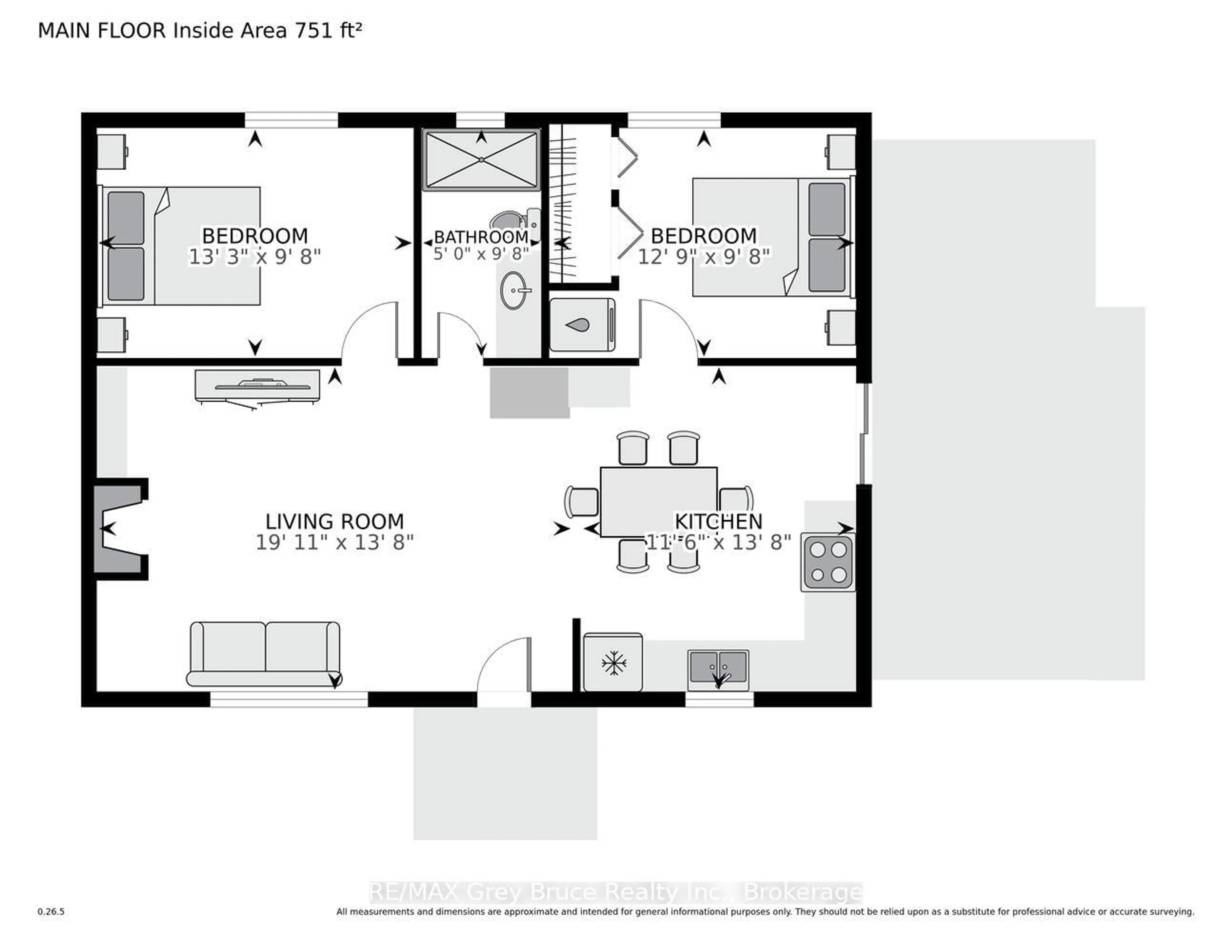 Floor plan for 137 Maple Dr, Northern Bruce Peninsula Ontario N0H 1Z0