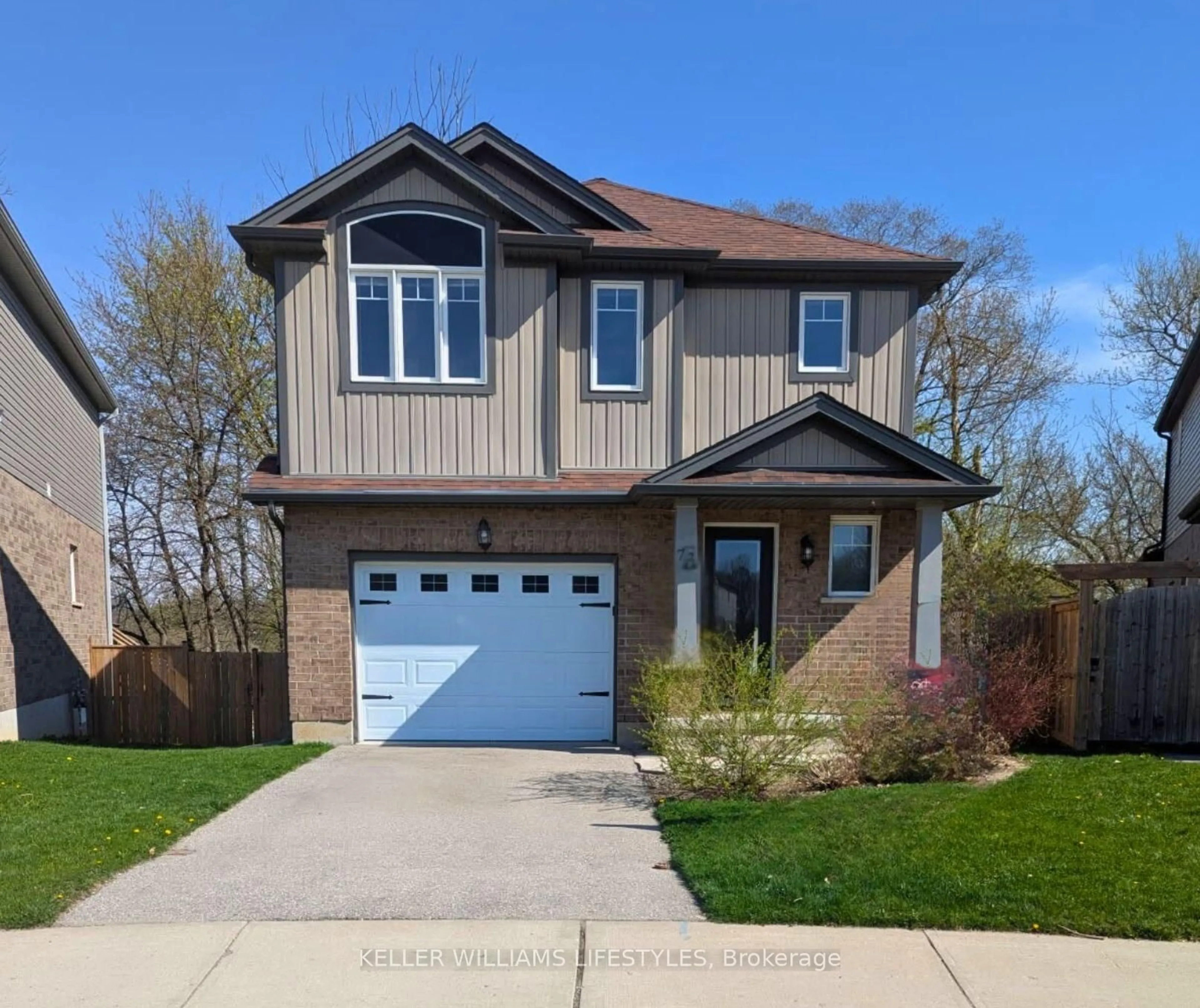 Home with brick exterior material, street for 73 Yvonne Cres, London South Ontario N5Z 0A5