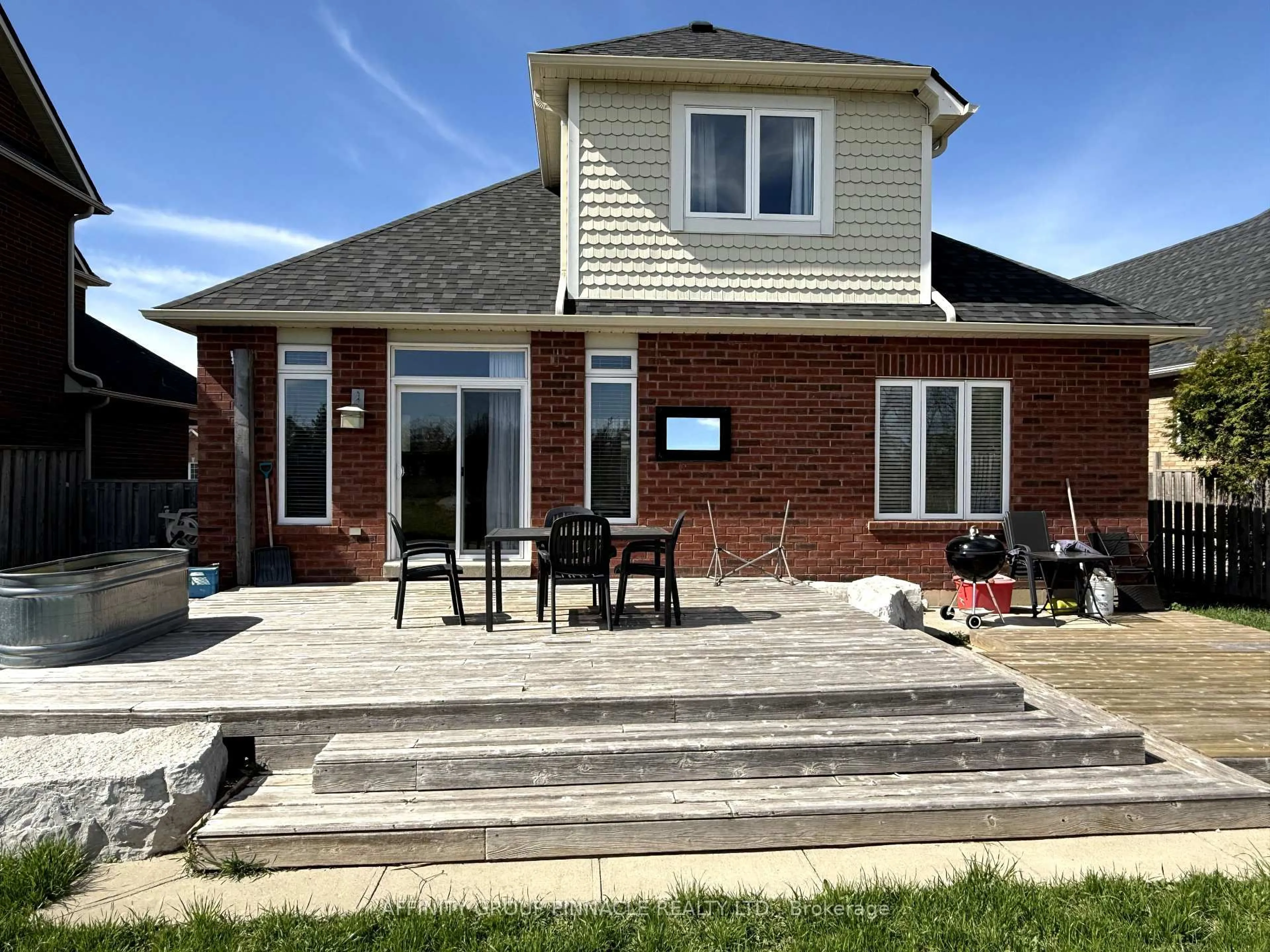 Home with brick exterior material, street for 54 Ellis Cres, Kawartha Lakes Ontario K9V 5Y1