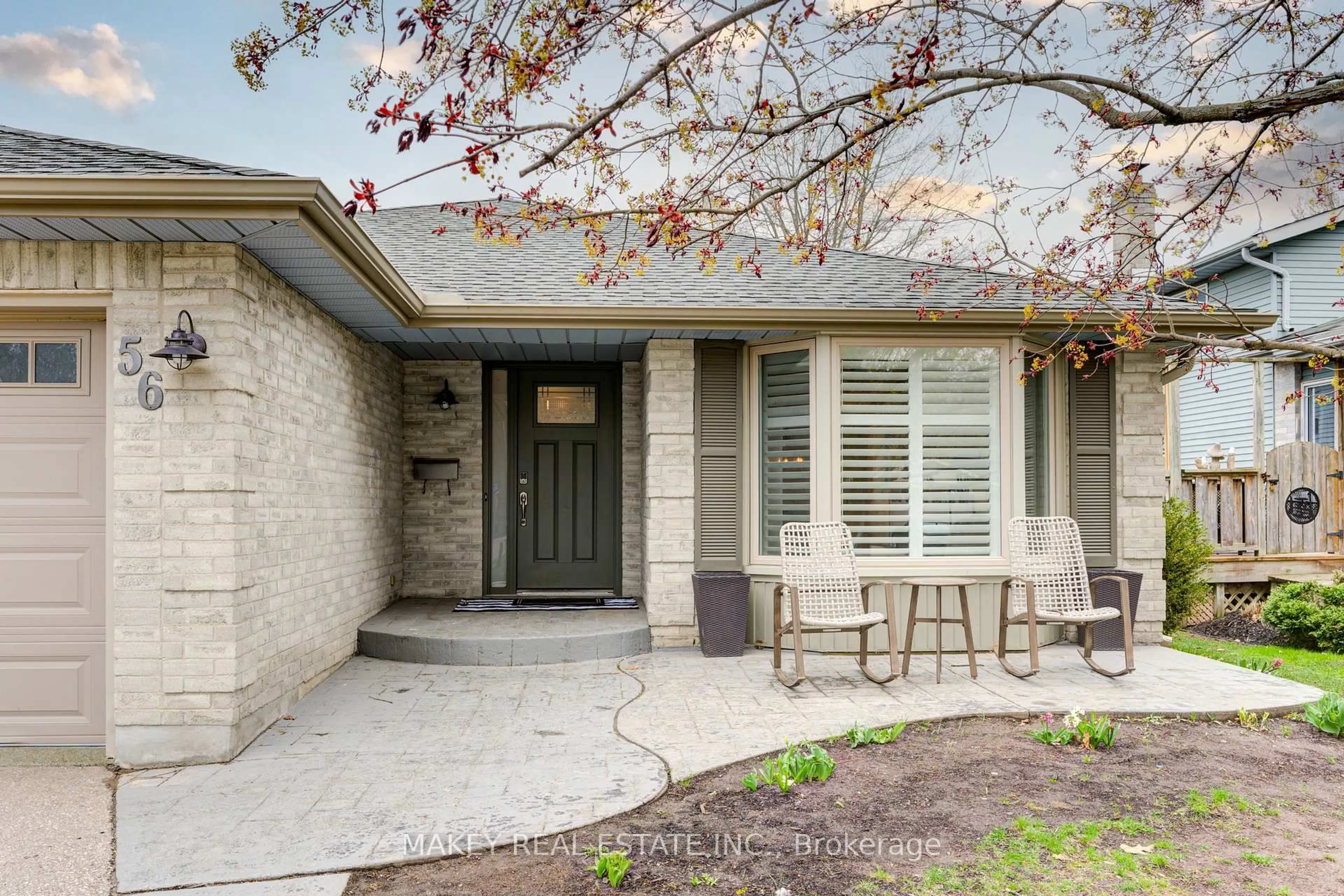 Home with brick exterior material, street for 56 Kilkerran Cres, Kitchener Ontario N2R 1B9