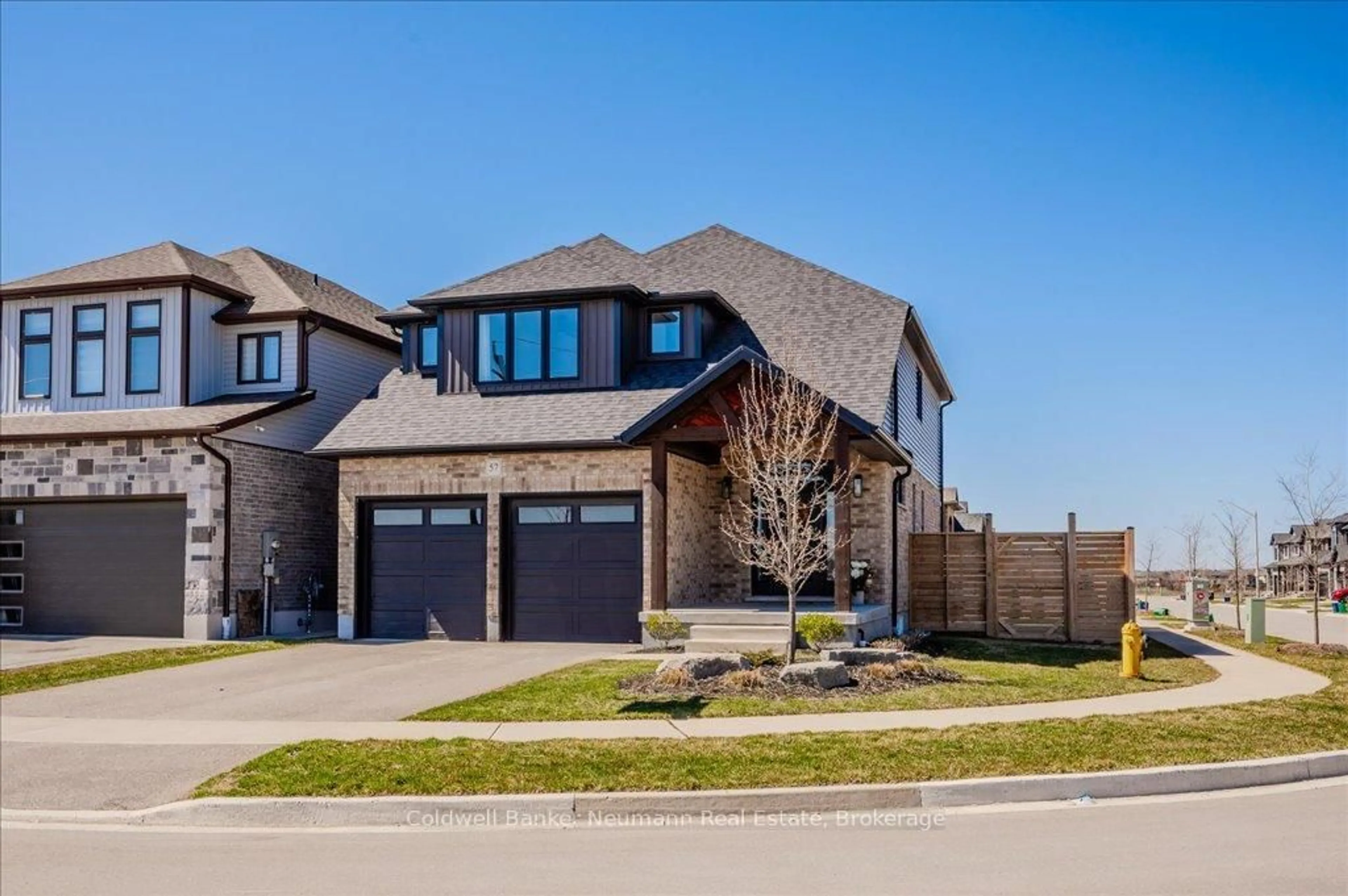Home with brick exterior material, street for 57 Tristan Cres, Woolwich Ontario N0B 1M0