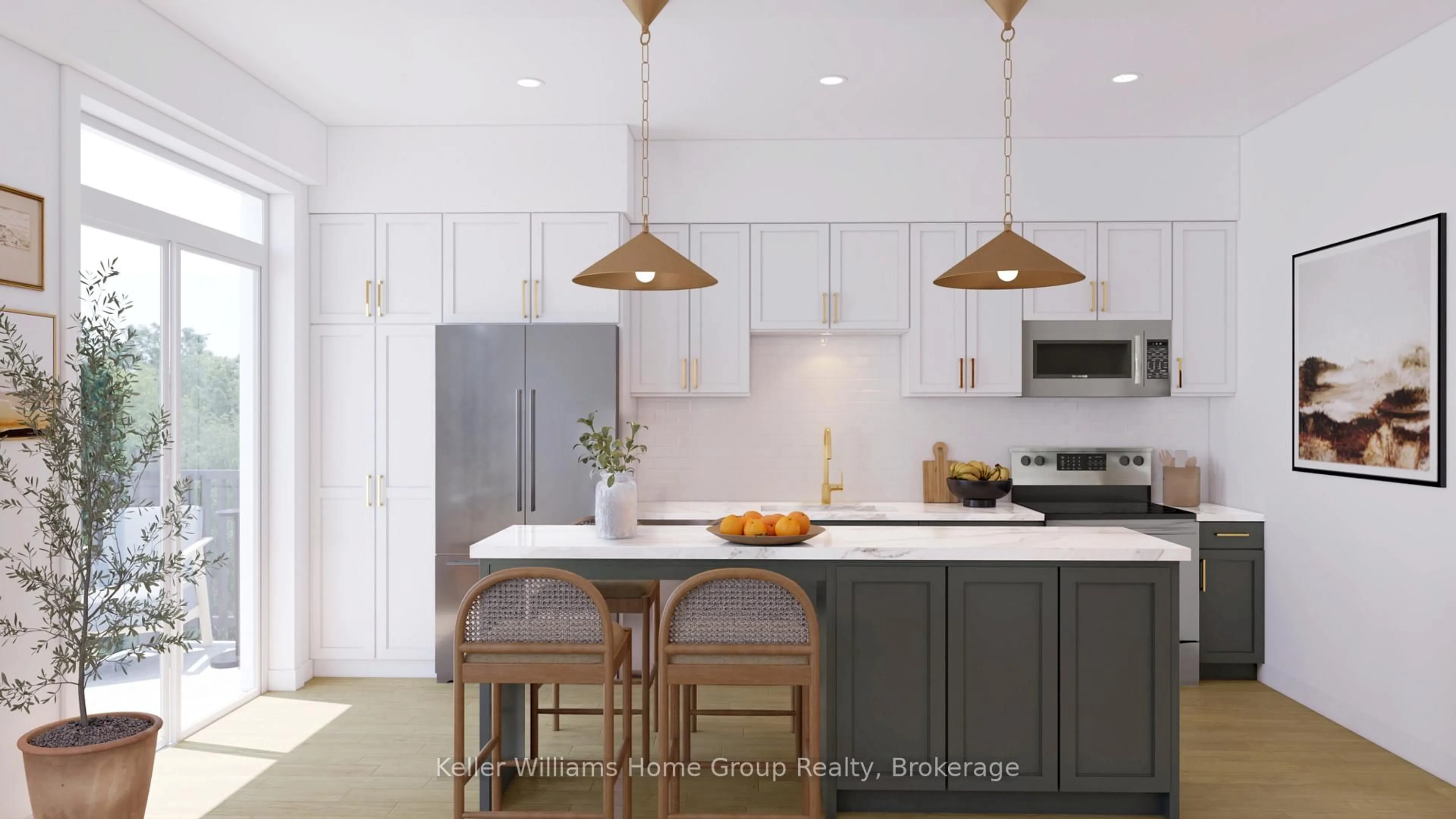 Contemporary kitchen, unknown for 824 Woolwich St #93, Guelph Ontario N1H 6J2