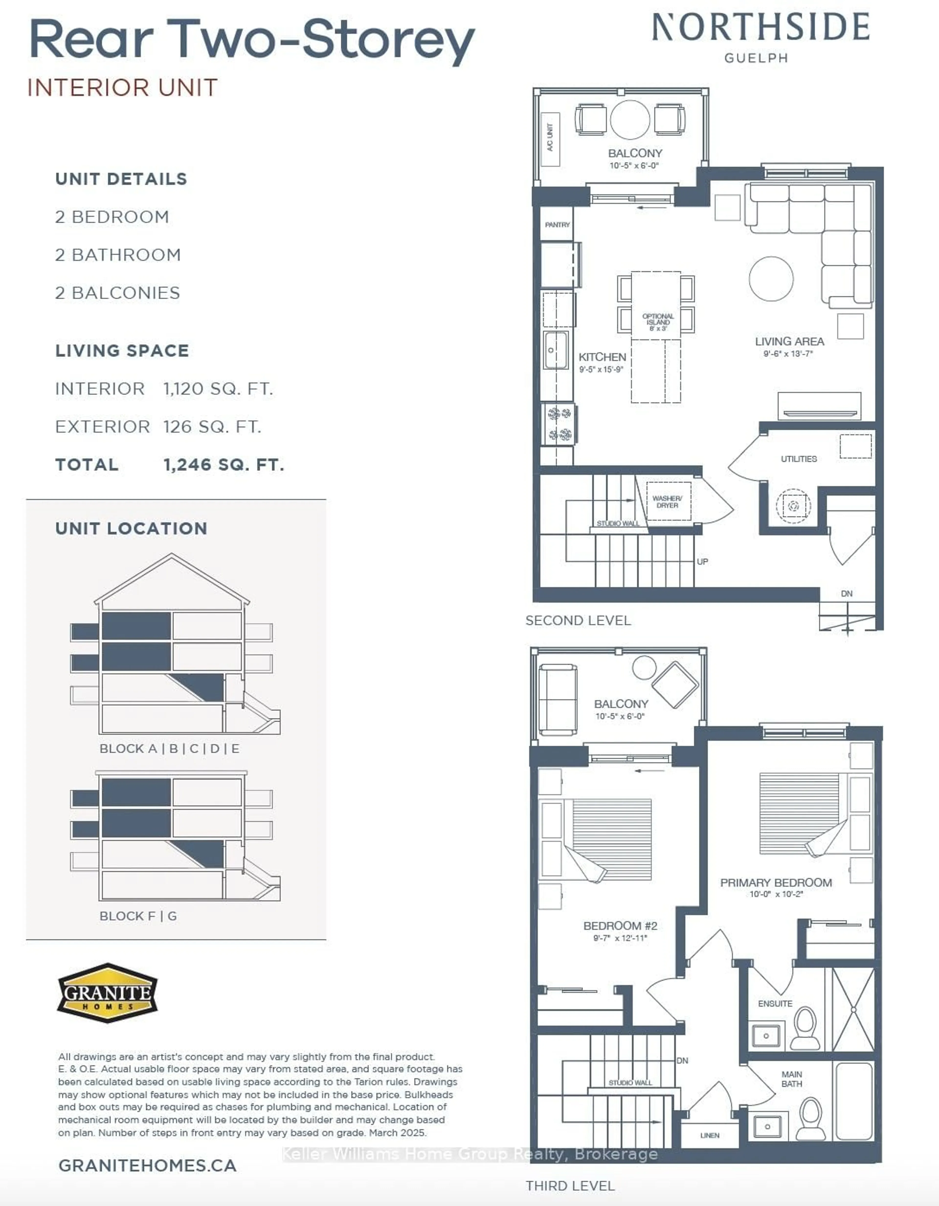 Floor plan for 824 Woolwich St #93, Guelph Ontario N1H 6J2