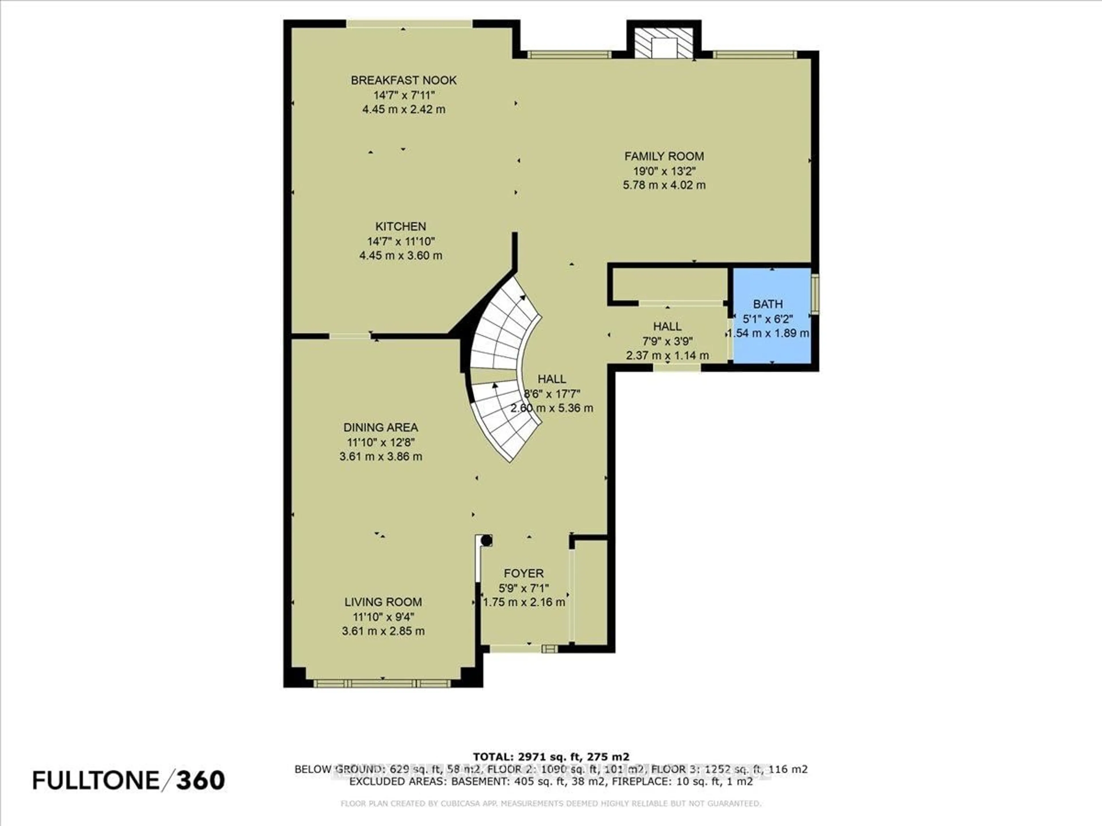 Floor plan for 379 Nestleton St, Ottawa Ontario K4A 0W2