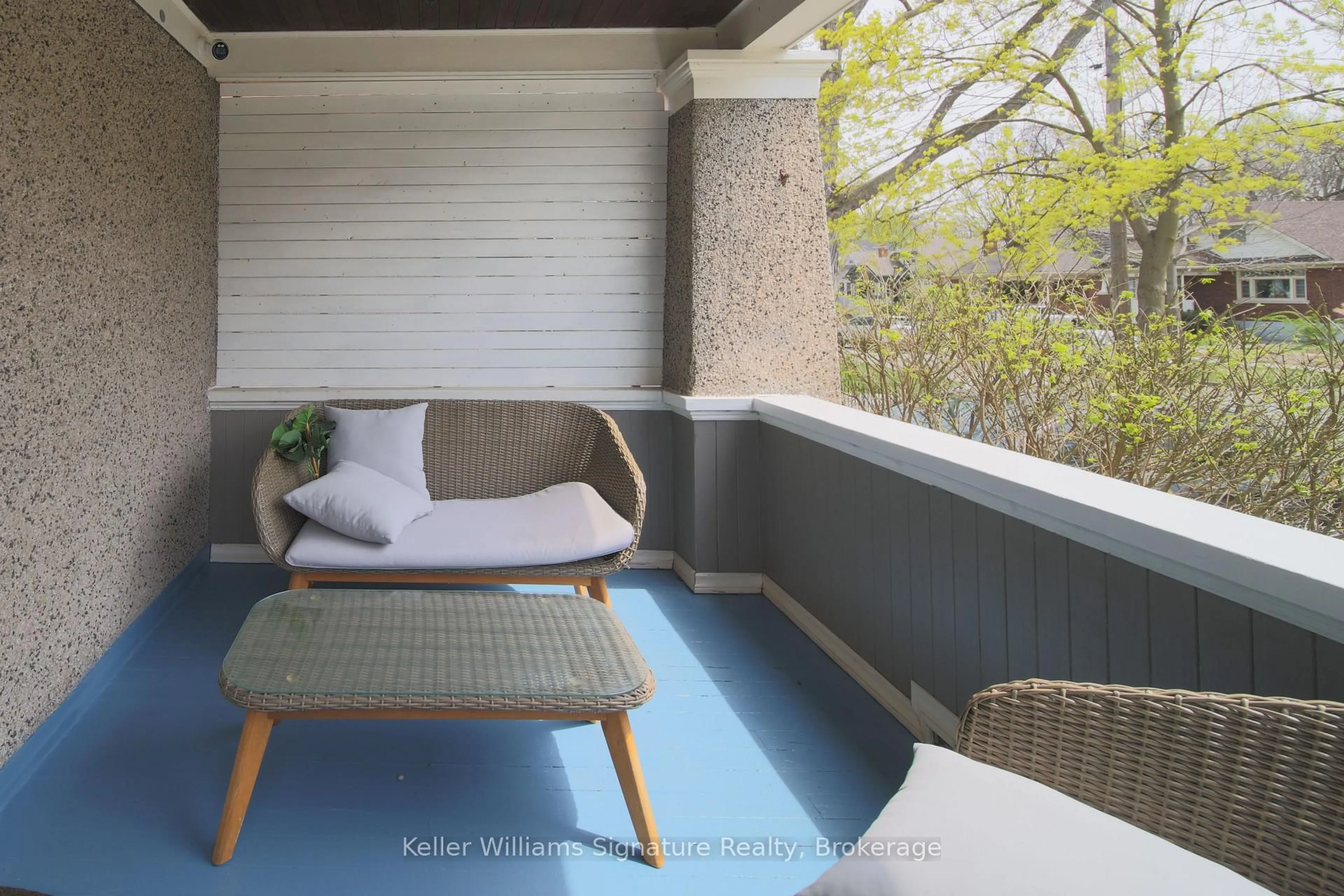 Balcony in the apartment, water/lake/river/ocean view for 3 Junkin St, St. Catharines Ontario L2R 1N4