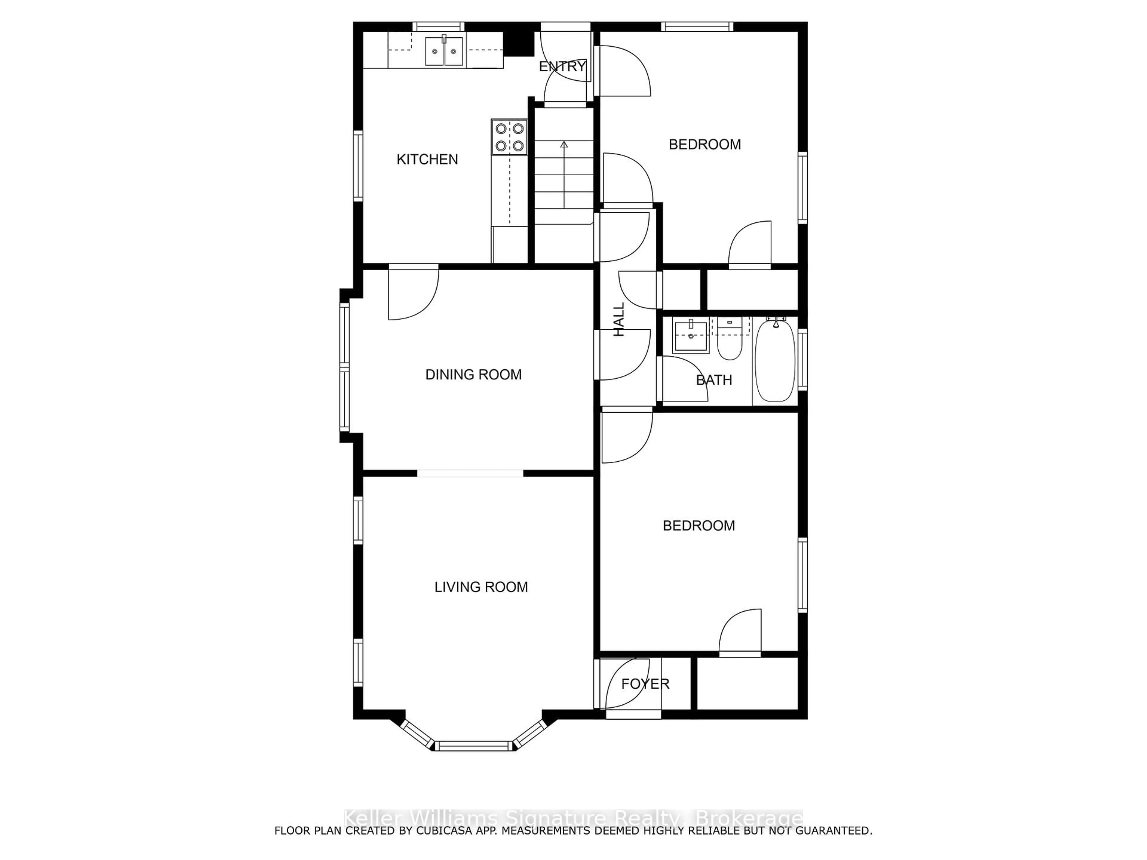 Floor plan for 3 Junkin St, St. Catharines Ontario L2R 1N4