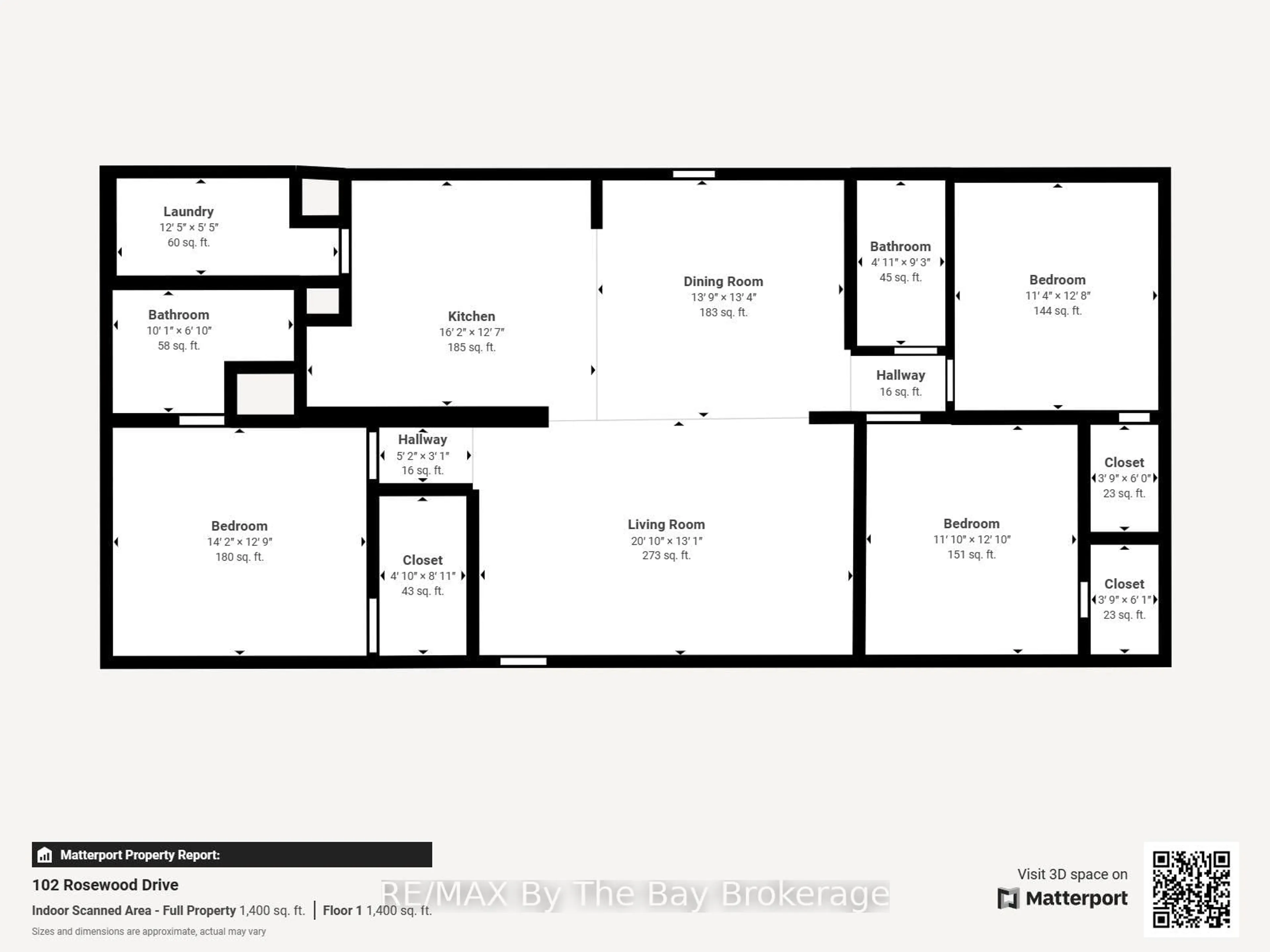 Floor plan for 102 Rosewood Dr, Georgian Bluffs Ontario N4K 5N5