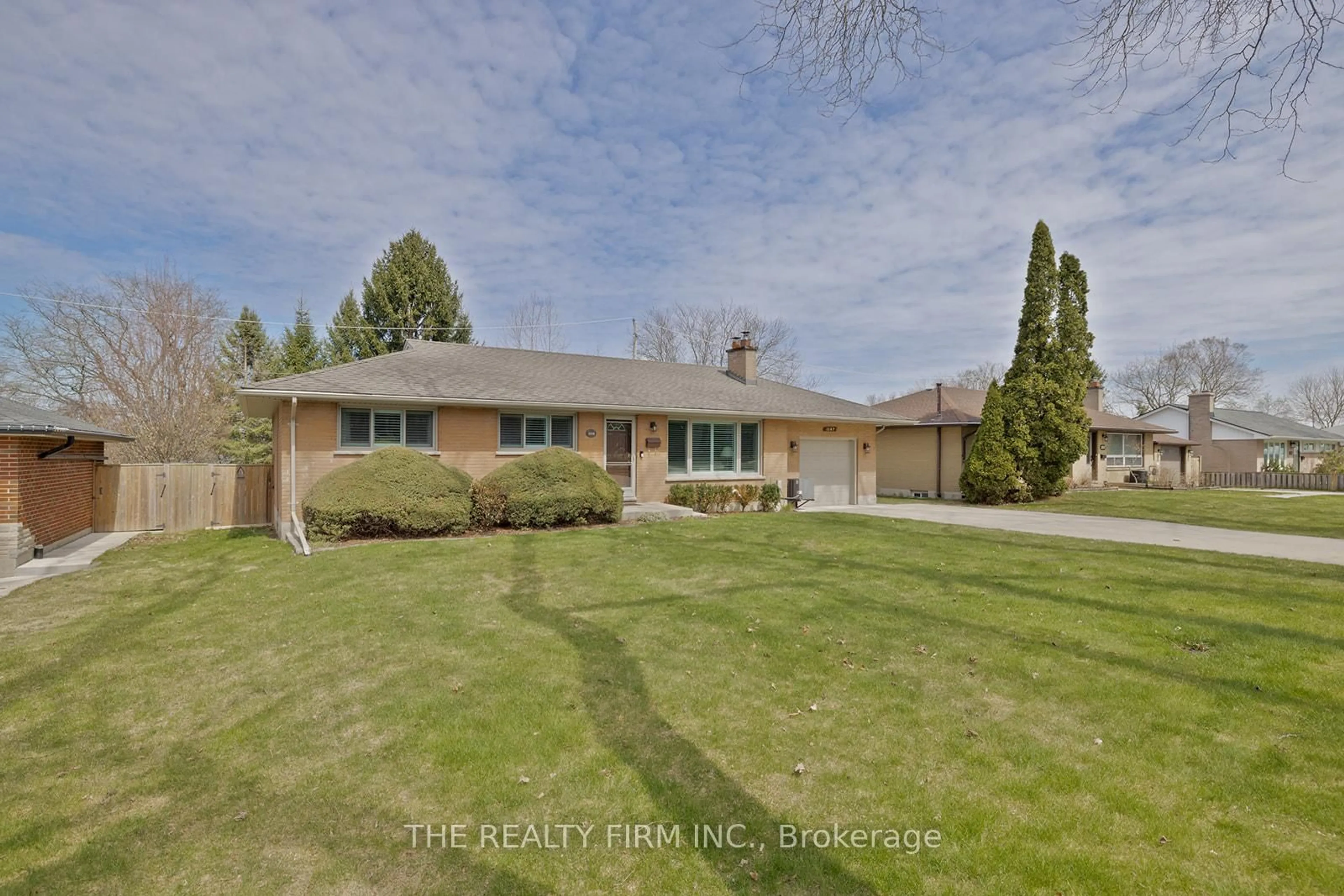 Home with brick exterior material, street for 1147 Byron Baseline Rd, London South Ontario N6K 2C7