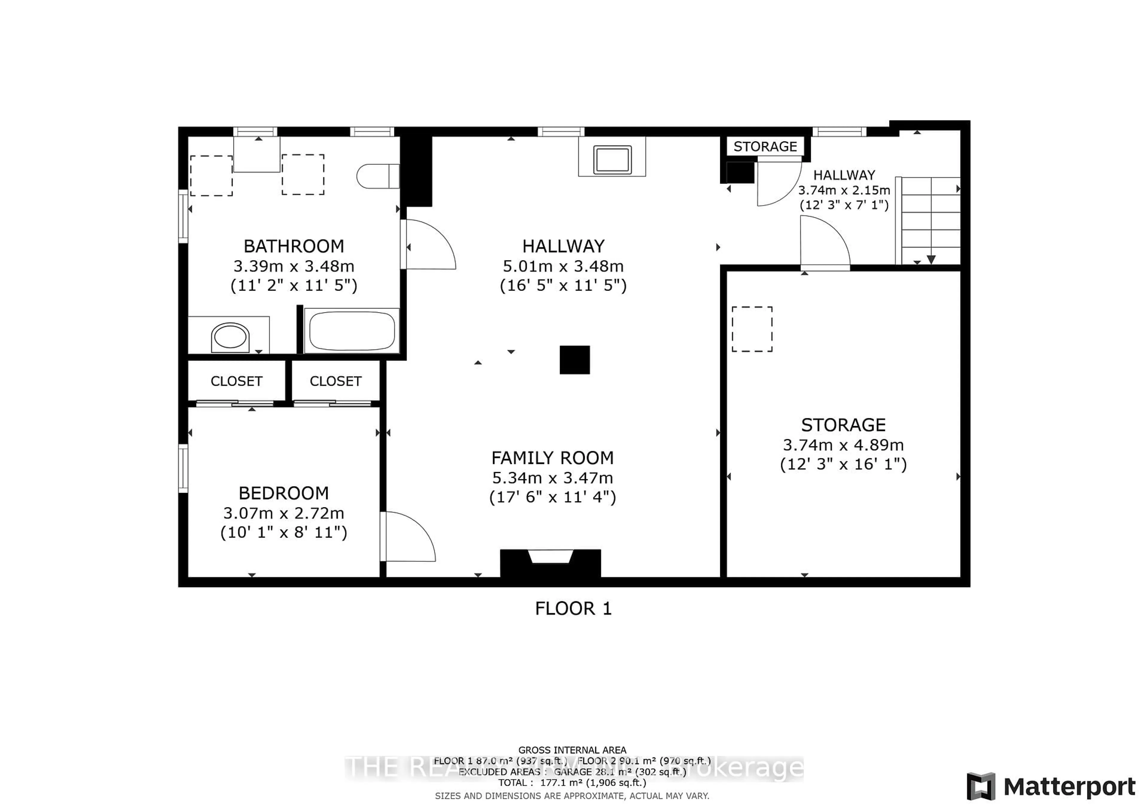 Floor plan for 1147 Byron Baseline Rd, London South Ontario N6K 2C7