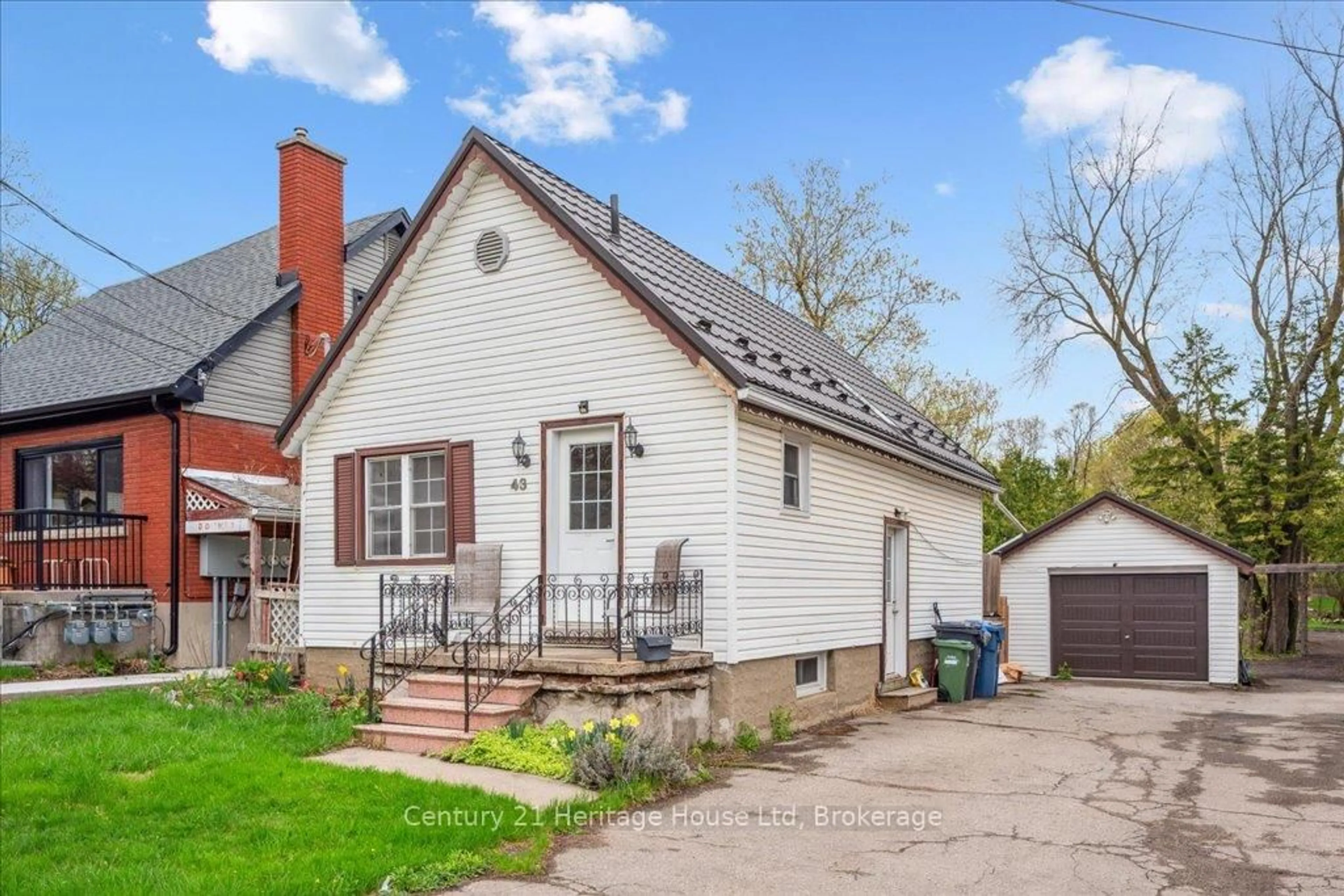 Home with brick exterior material, street for 43 Stevenson St, Guelph Ontario N1E 5A3