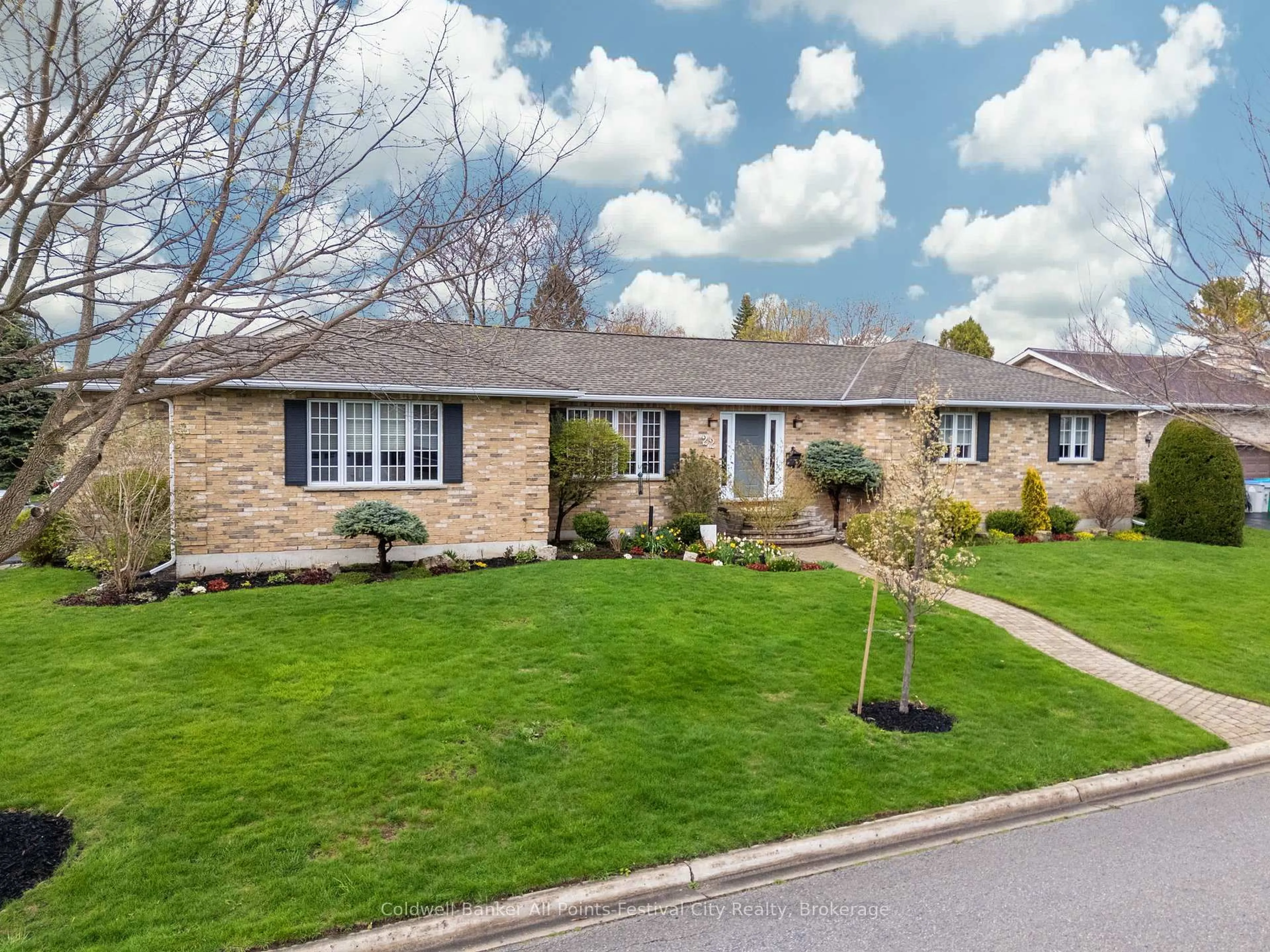 Home with brick exterior material, street for 22 Beilby St, Goderich Ontario N7A 4L1