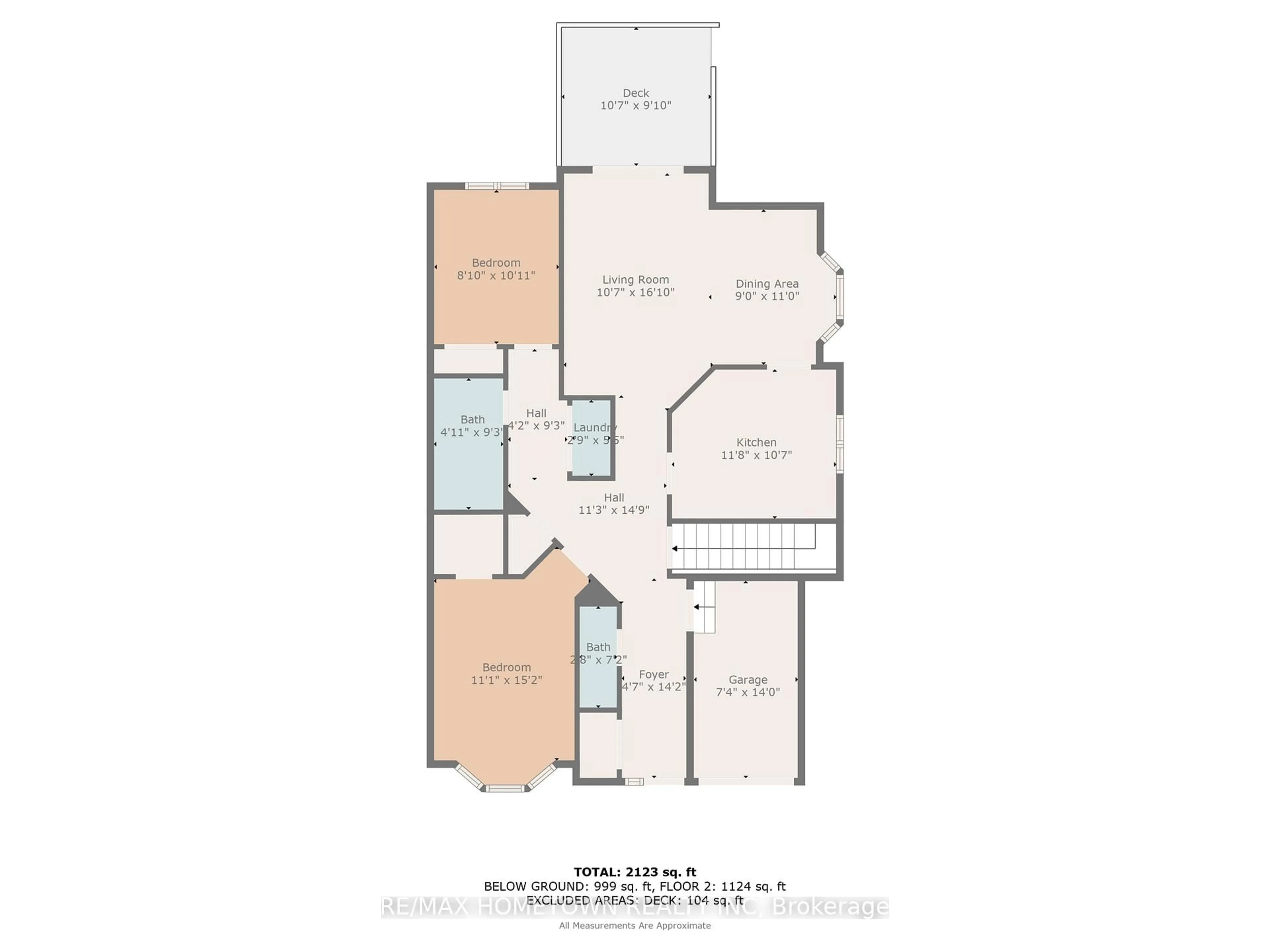 Floor plan for 23 WILMOT YOUNG Pl, Brockville Ontario K6V 7H5