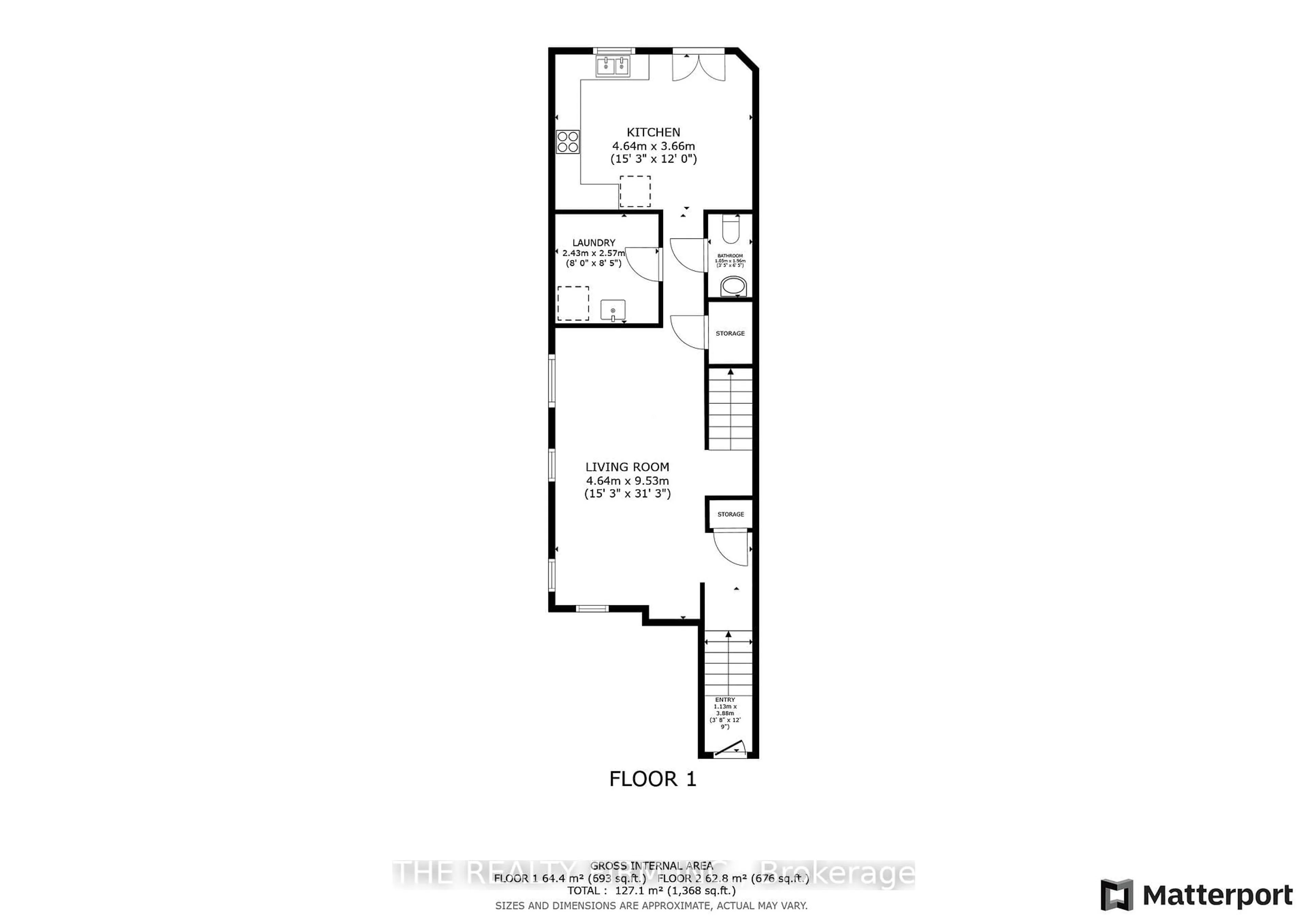 Floor plan for 3200 Singleton Ave #53, London South Ontario N6L 0C7