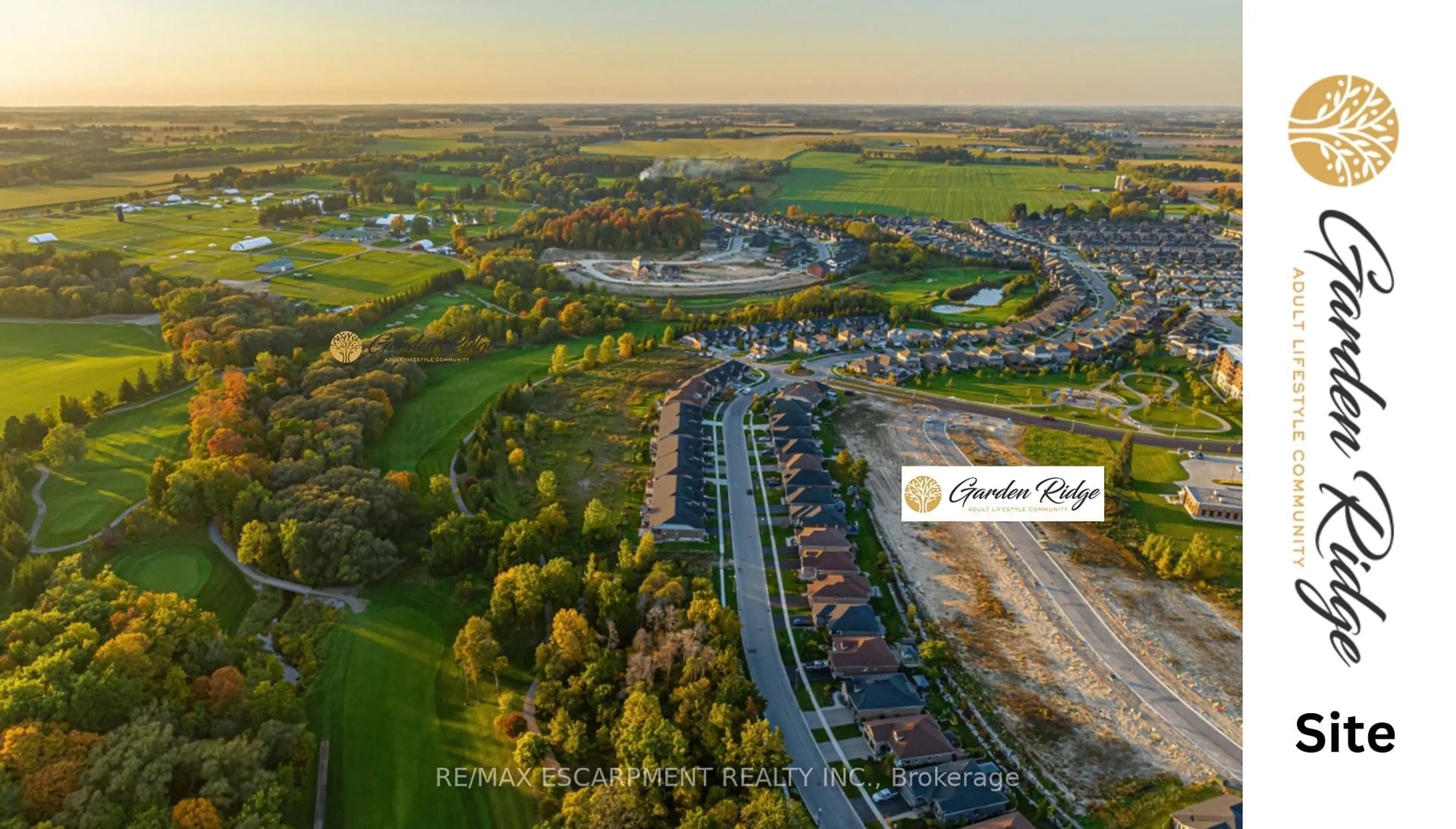 A pic from outside/outdoor area/front of a property/back of a property/a pic from drone, mountain view for 800 Garden Court Cres, Woodstock Ontario N4T 0A3