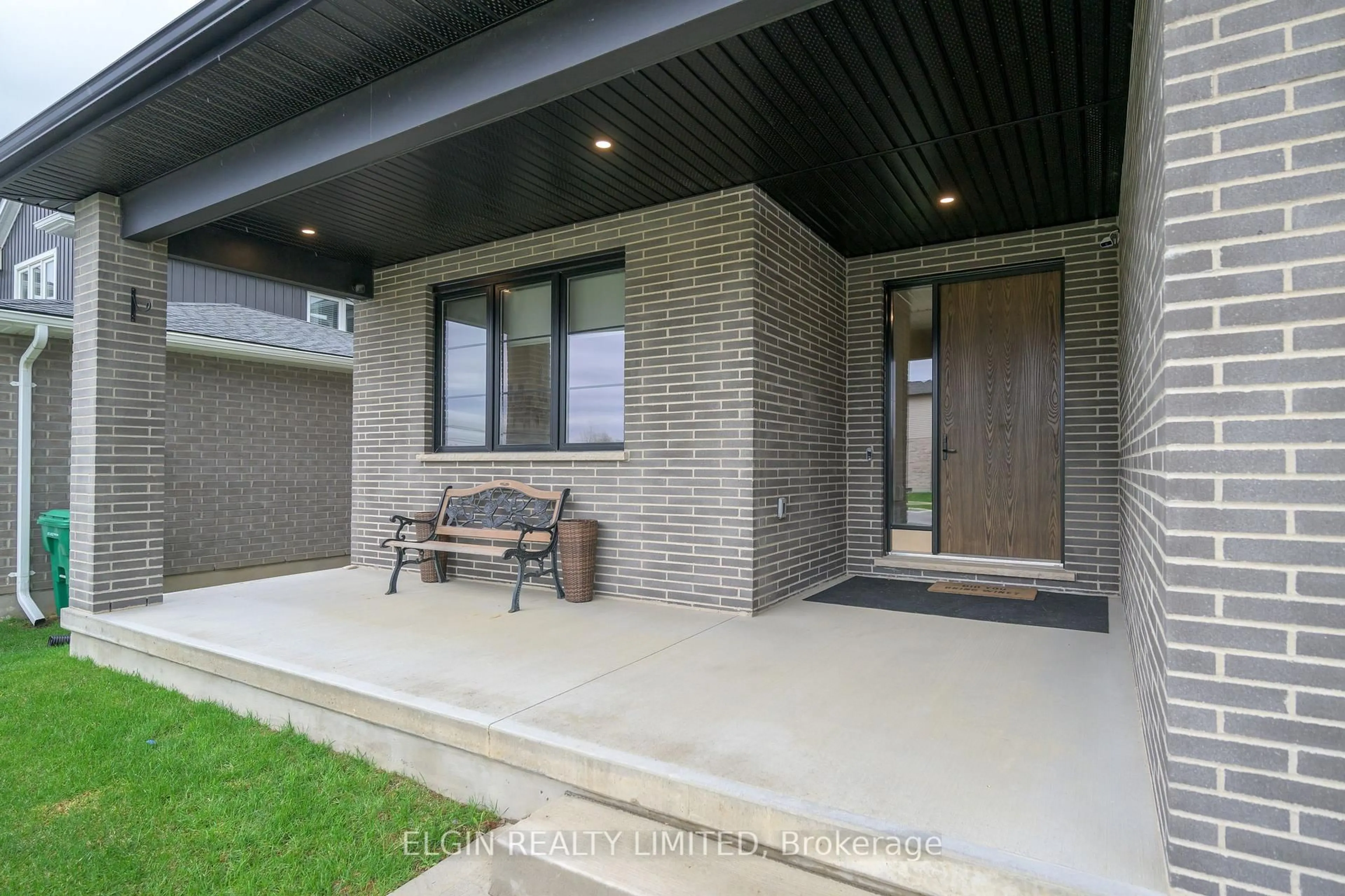 Home with brick exterior material, street for 107 OPTIMIST Dr, Southwold Ontario N5P 0G2