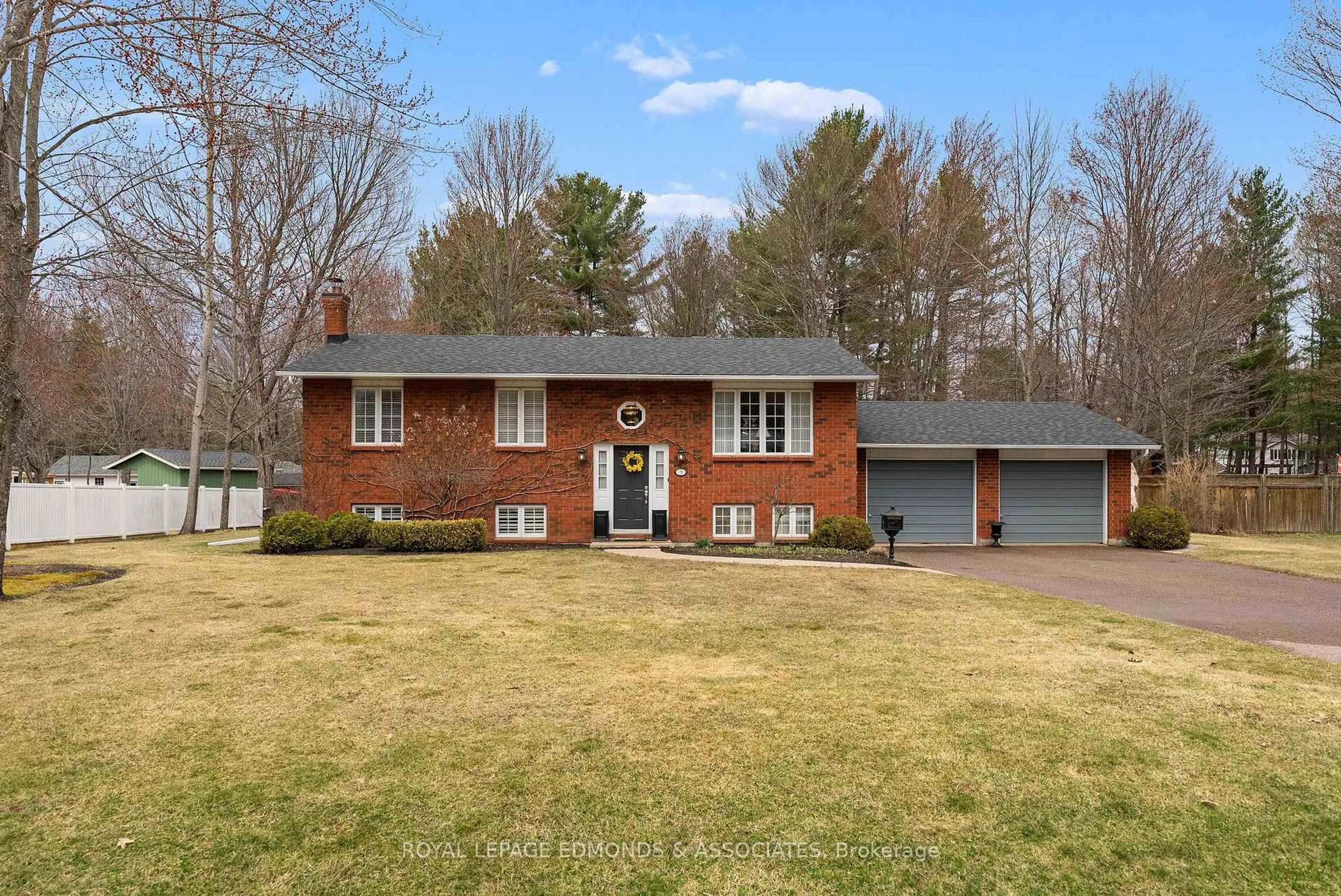 Home with brick exterior material, street for 3 Viking Rd, Petawawa Ontario K8H 3K8