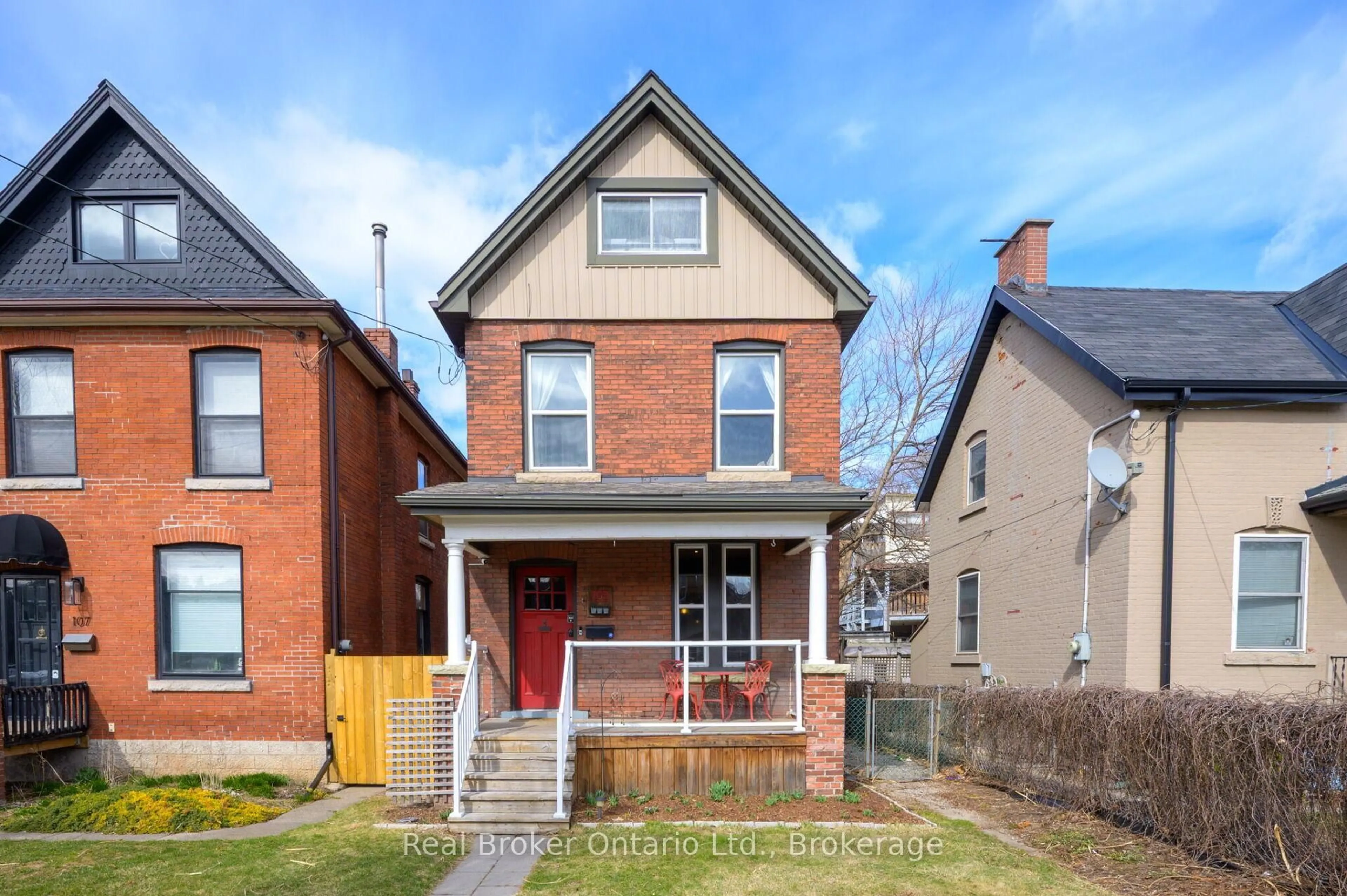 Home with brick exterior material, street for 109 Aikman Ave, Hamilton Ontario L8M 1R1