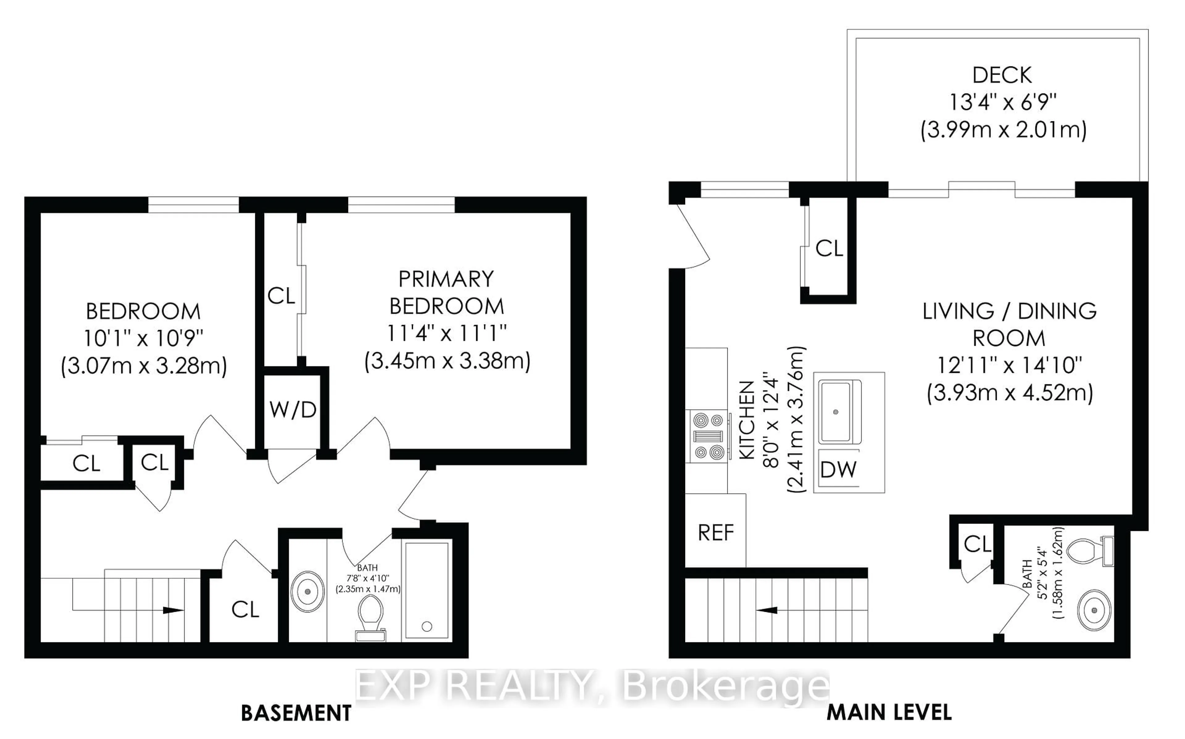 Floor plan for 486 Clearbrook Dr, Ottawa Ontario K2J 0H9