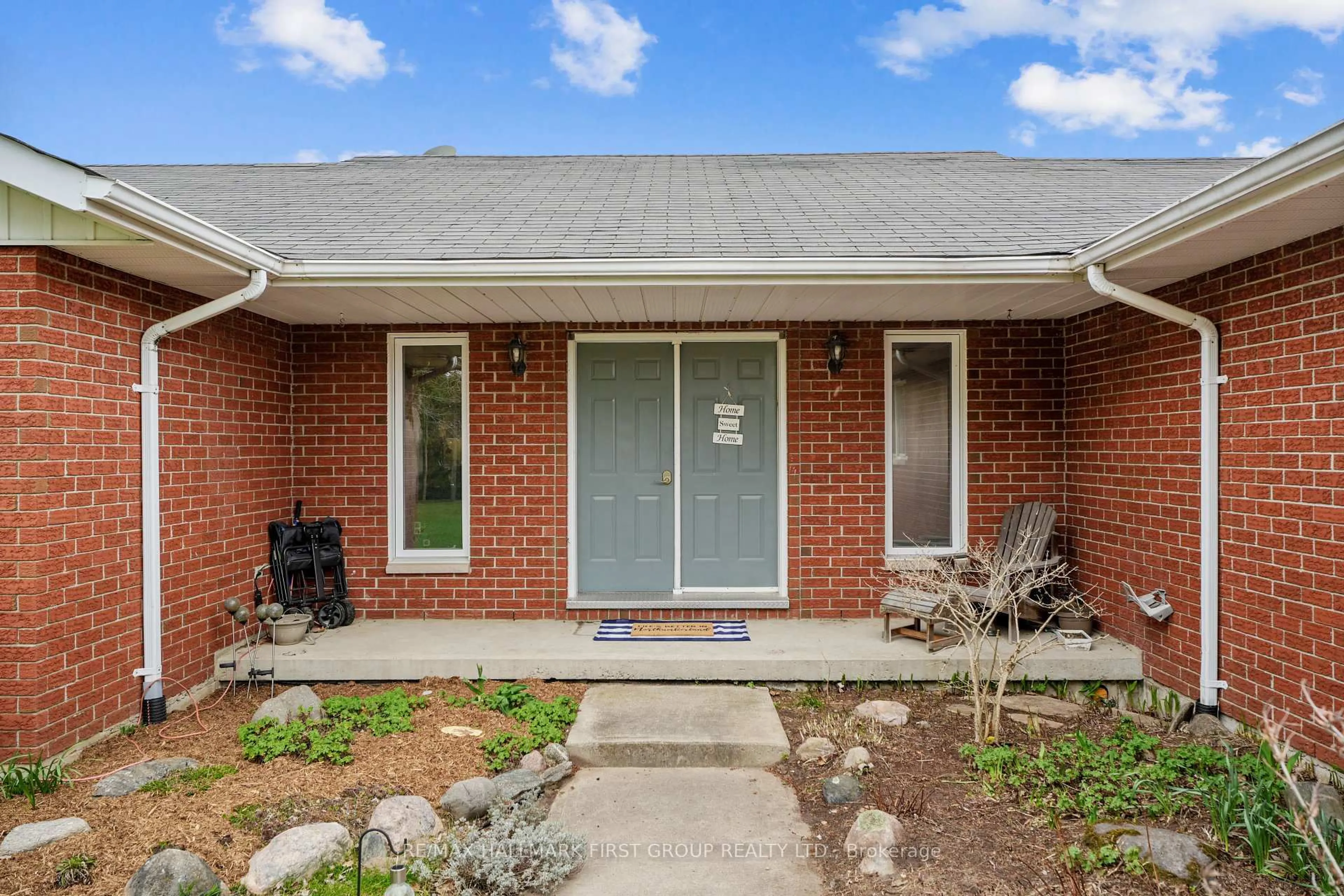 Home with brick exterior material, street for 165 South Burns Rd, Hamilton Township Ontario K0K 1C0
