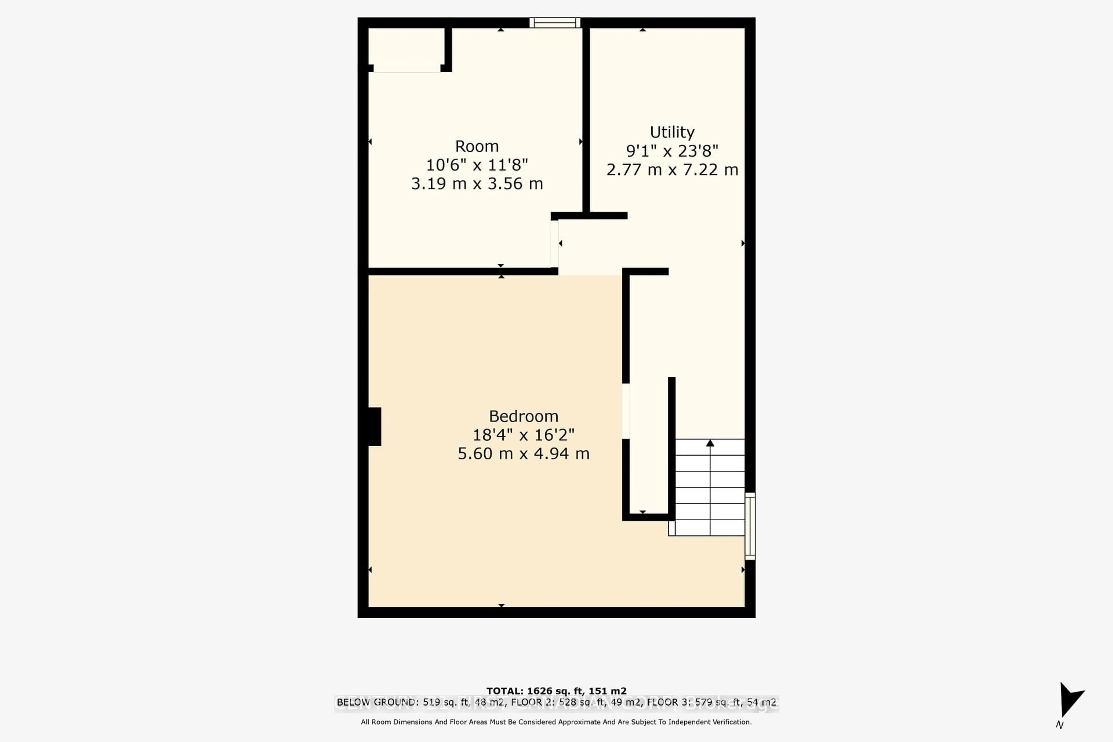 Floor plan for 72 Cartier Rd, London East Ontario N5V 1G5