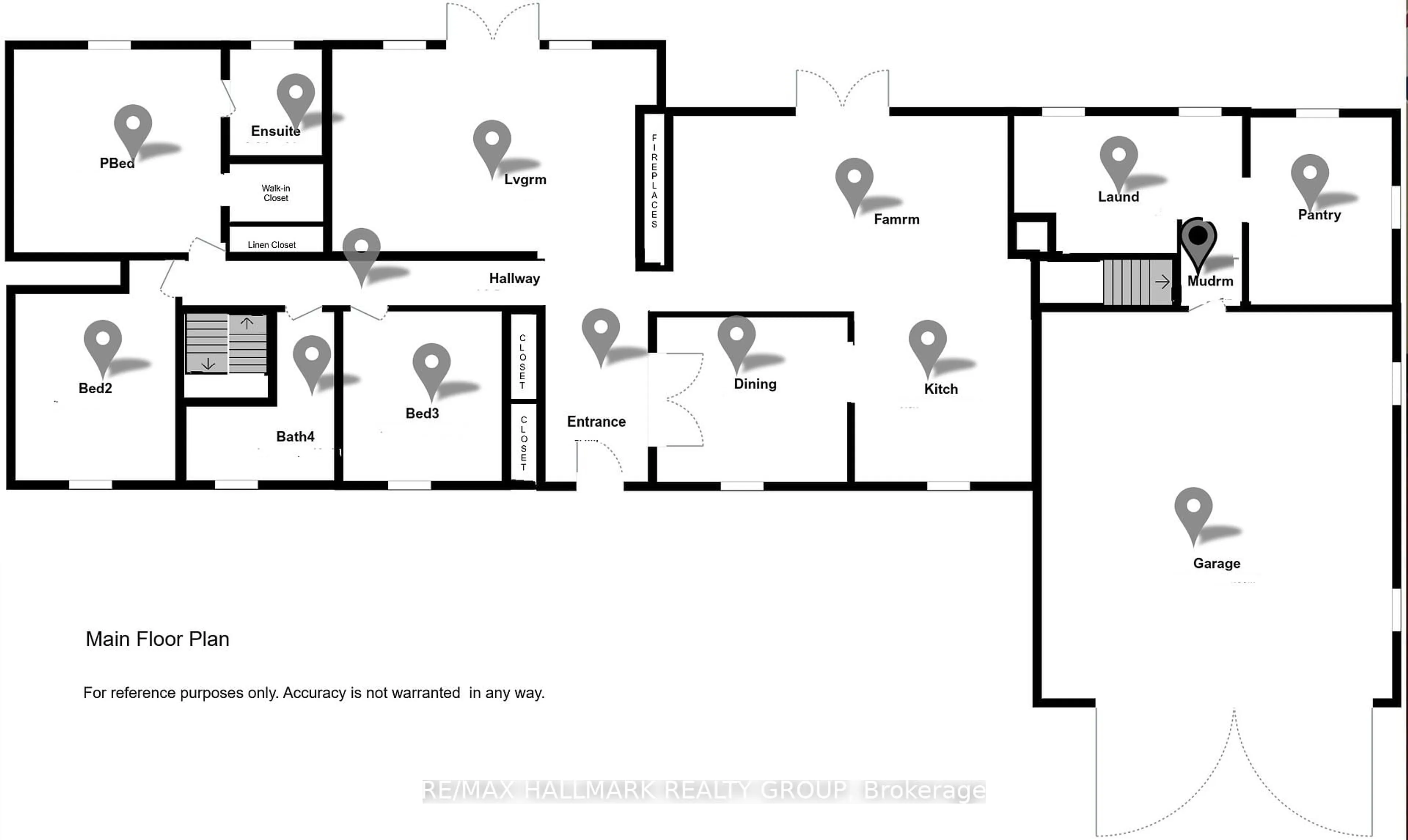 Floor plan for 2215 Old Second Line Rd, Ottawa Ontario K0A 1T0