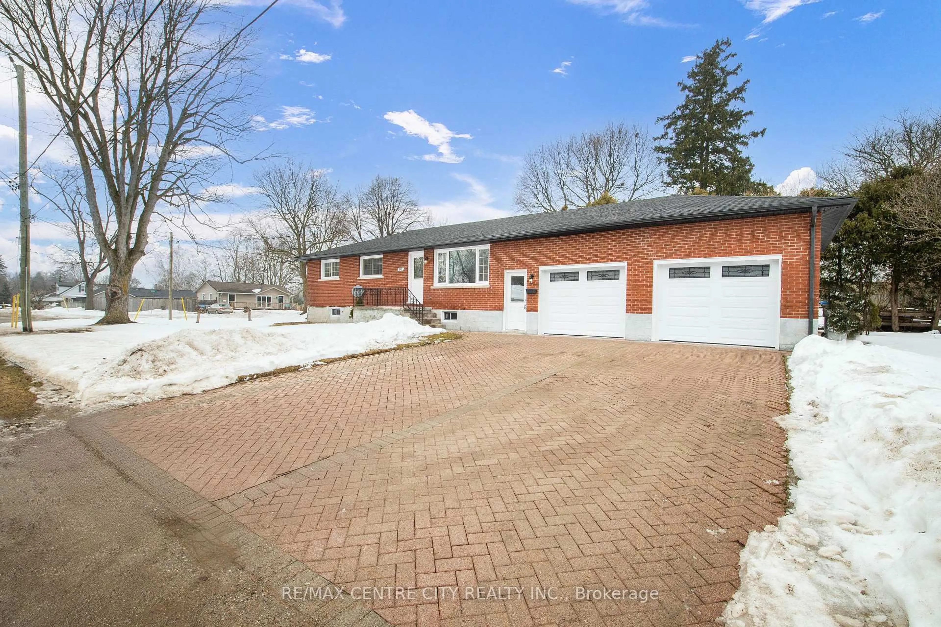 Home with brick exterior material, street for 91 Milliner St, Strathroy-Caradoc Ontario N7G 2Z5