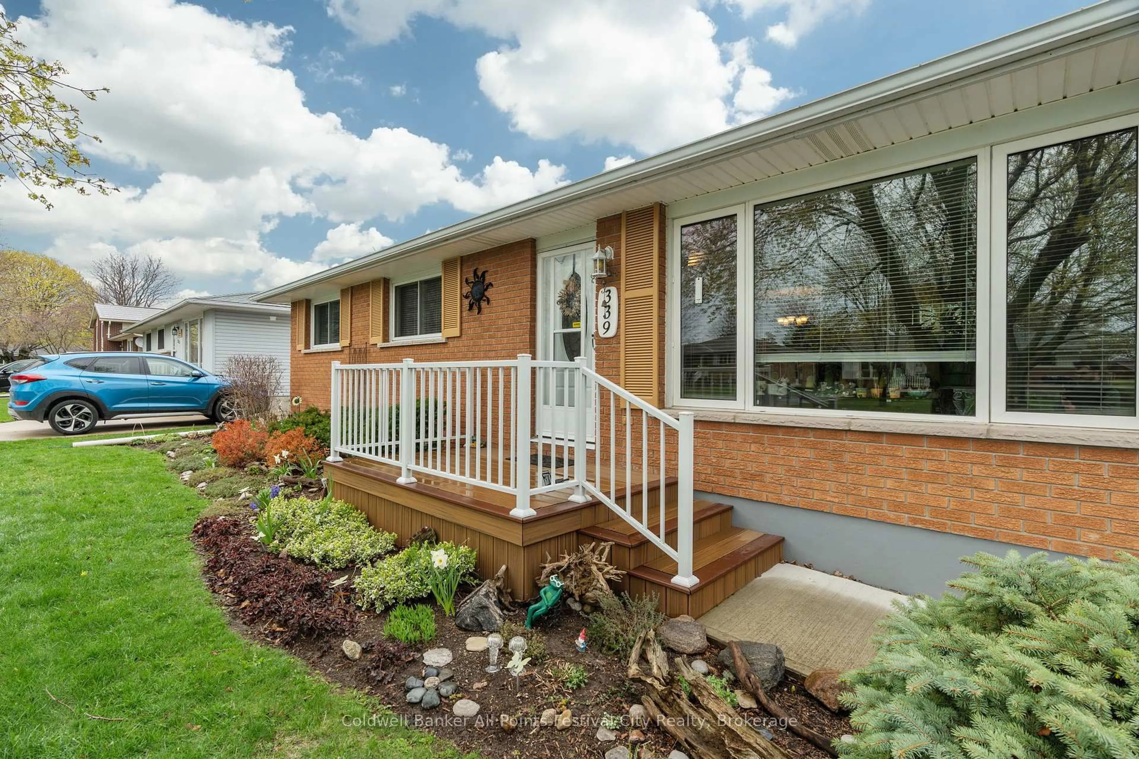 Home with brick exterior material, street for 339 Suncoast Dr, Goderich Ontario N7A 4E2