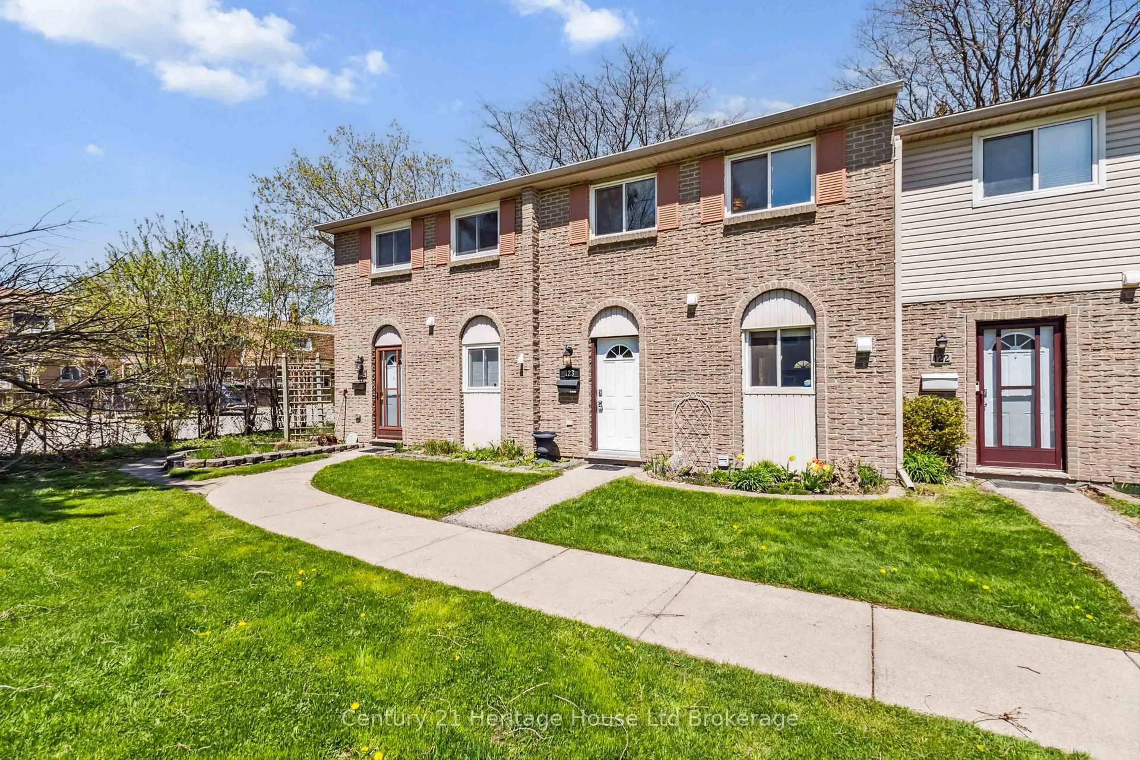Home with brick exterior material, street for 166 Southdale Rd #123, London South Ontario N6J 2J1