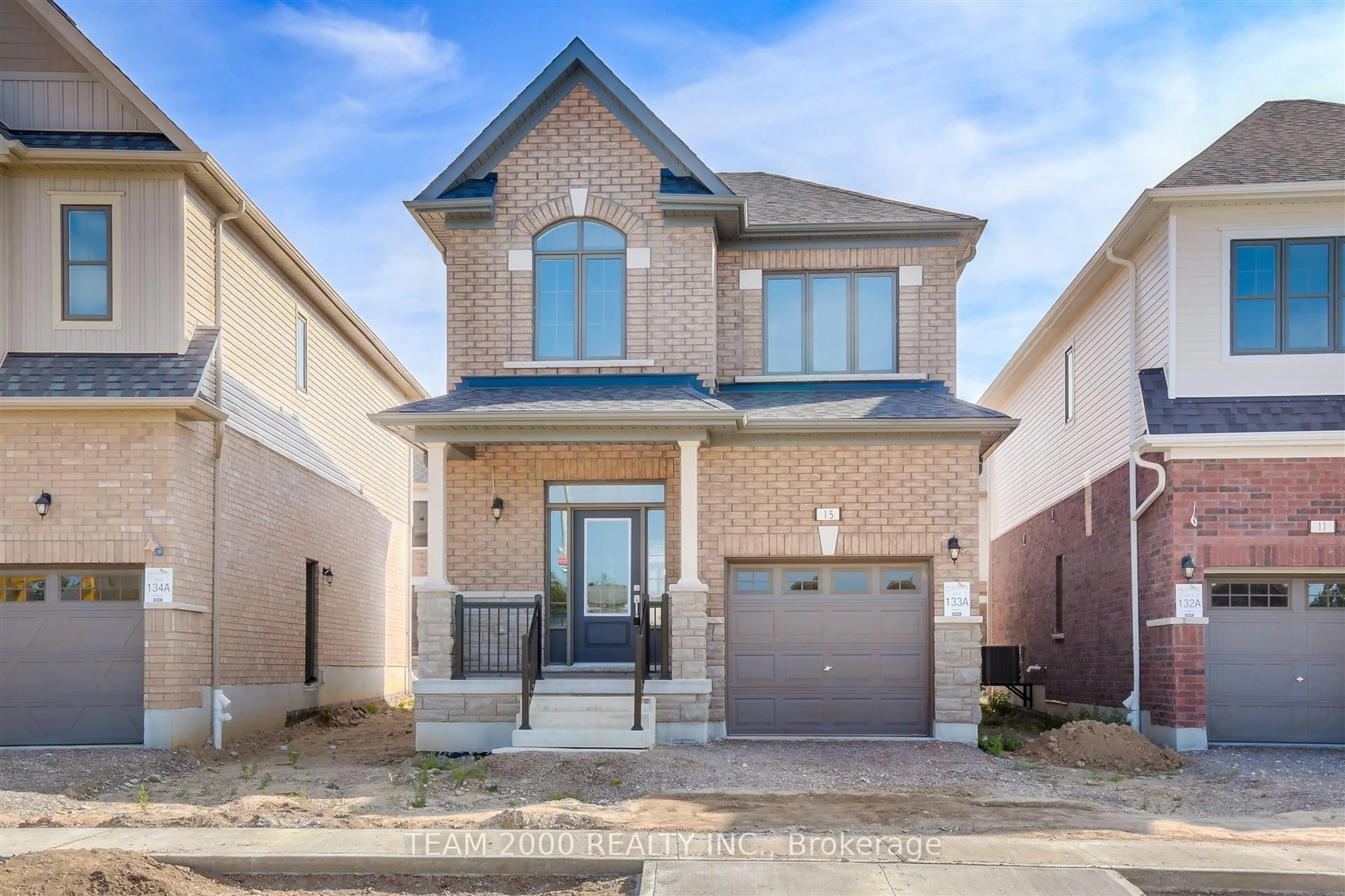 Home with brick exterior material, street for 15 Moss Dr, Cambridge Ontario N1T 0G8