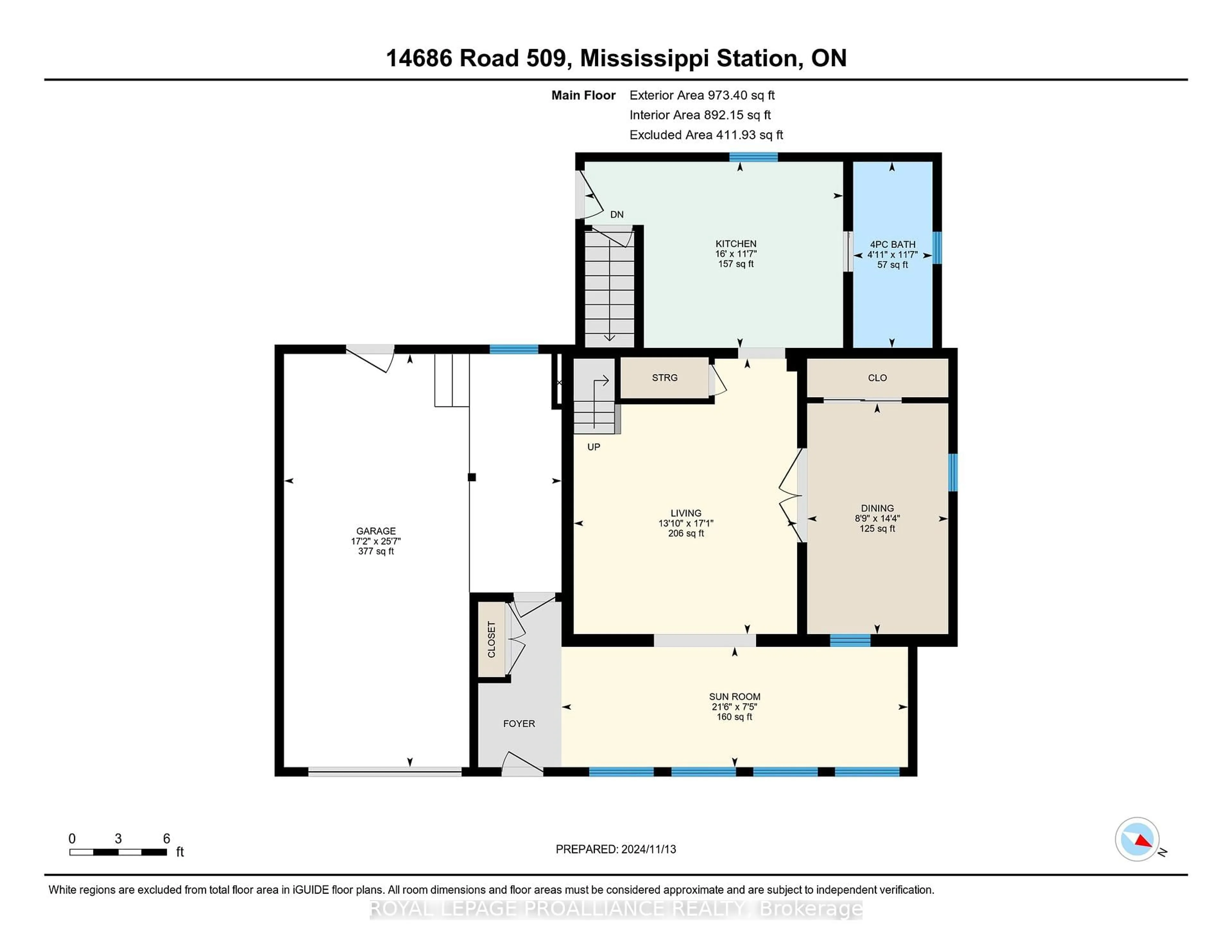 Floor plan for 14686 Road 509 N/A, Mississippi Station Ontario K0H 2C0